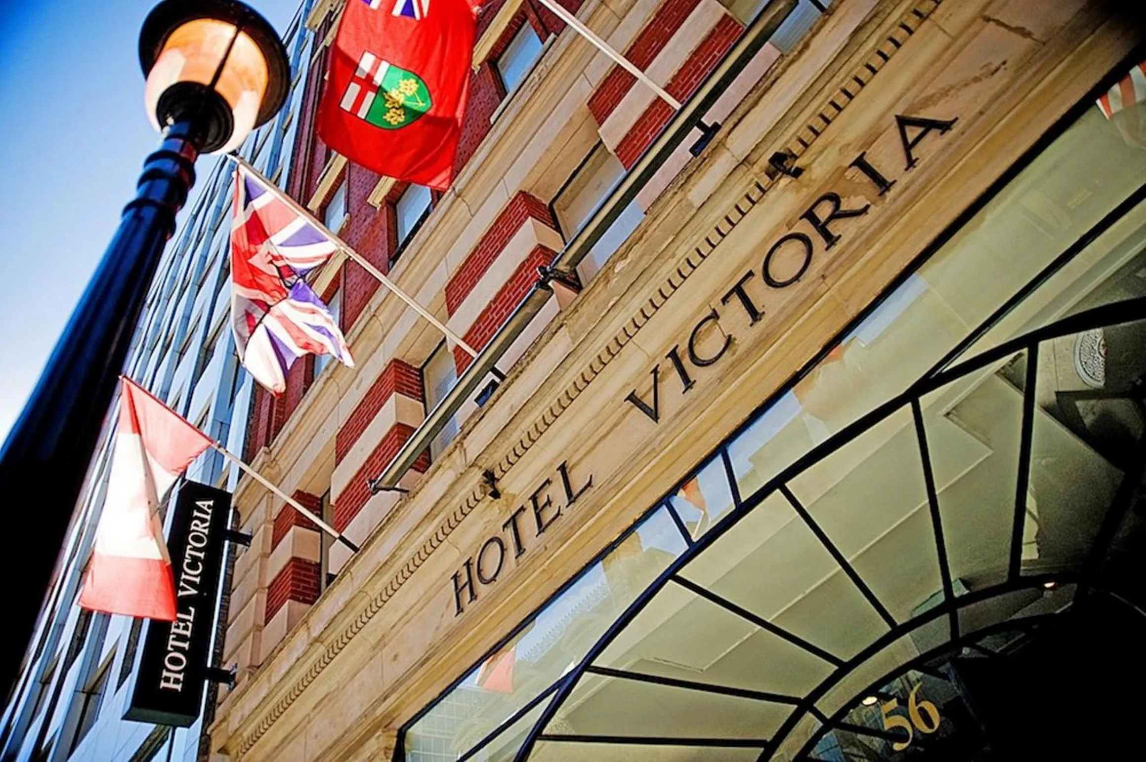 Facade/entrance in Hotel Victoria
