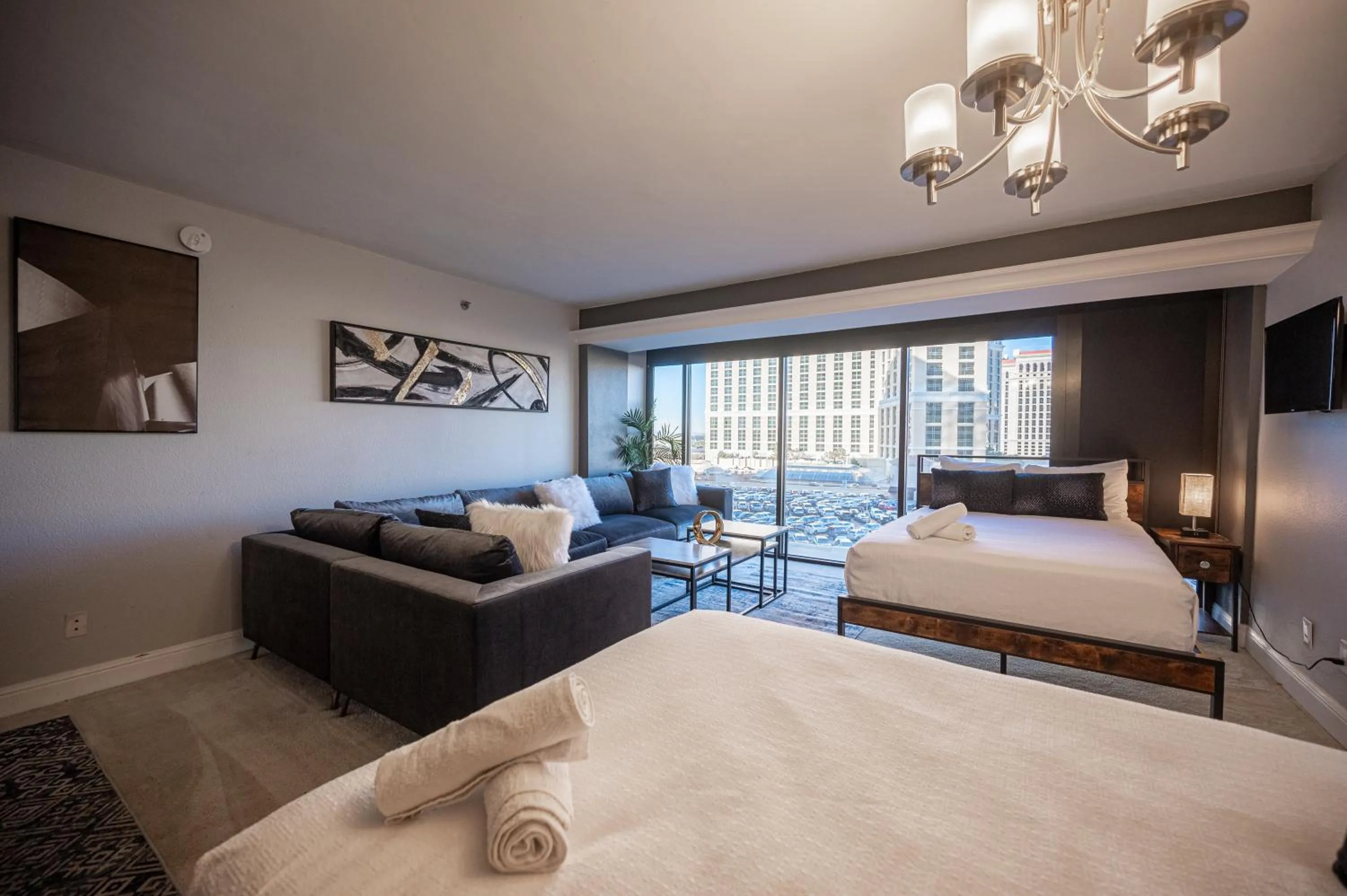 Photo of the whole room, Bed in Stay Together Suites