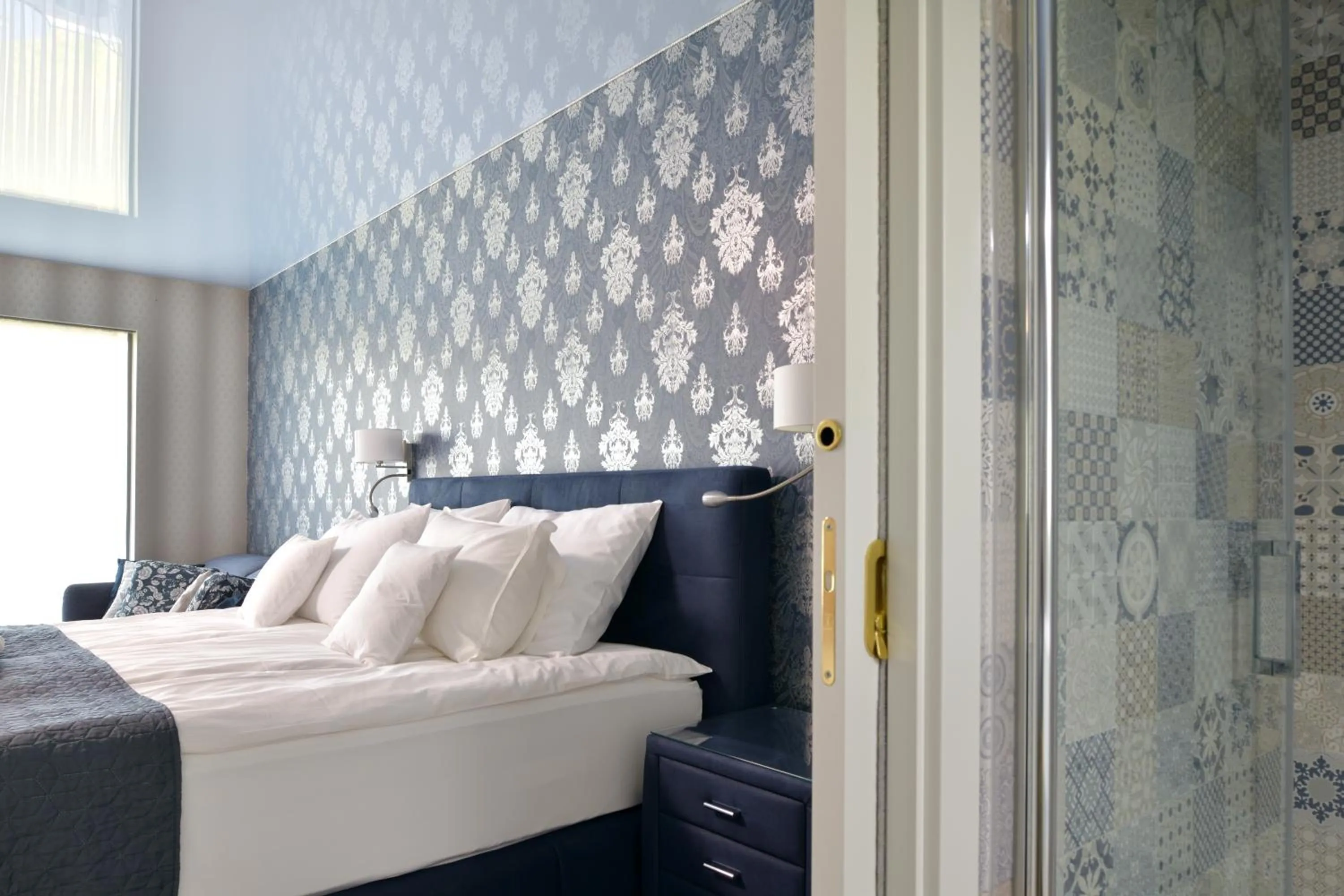 Bedroom, Bed in Villa Tatjana