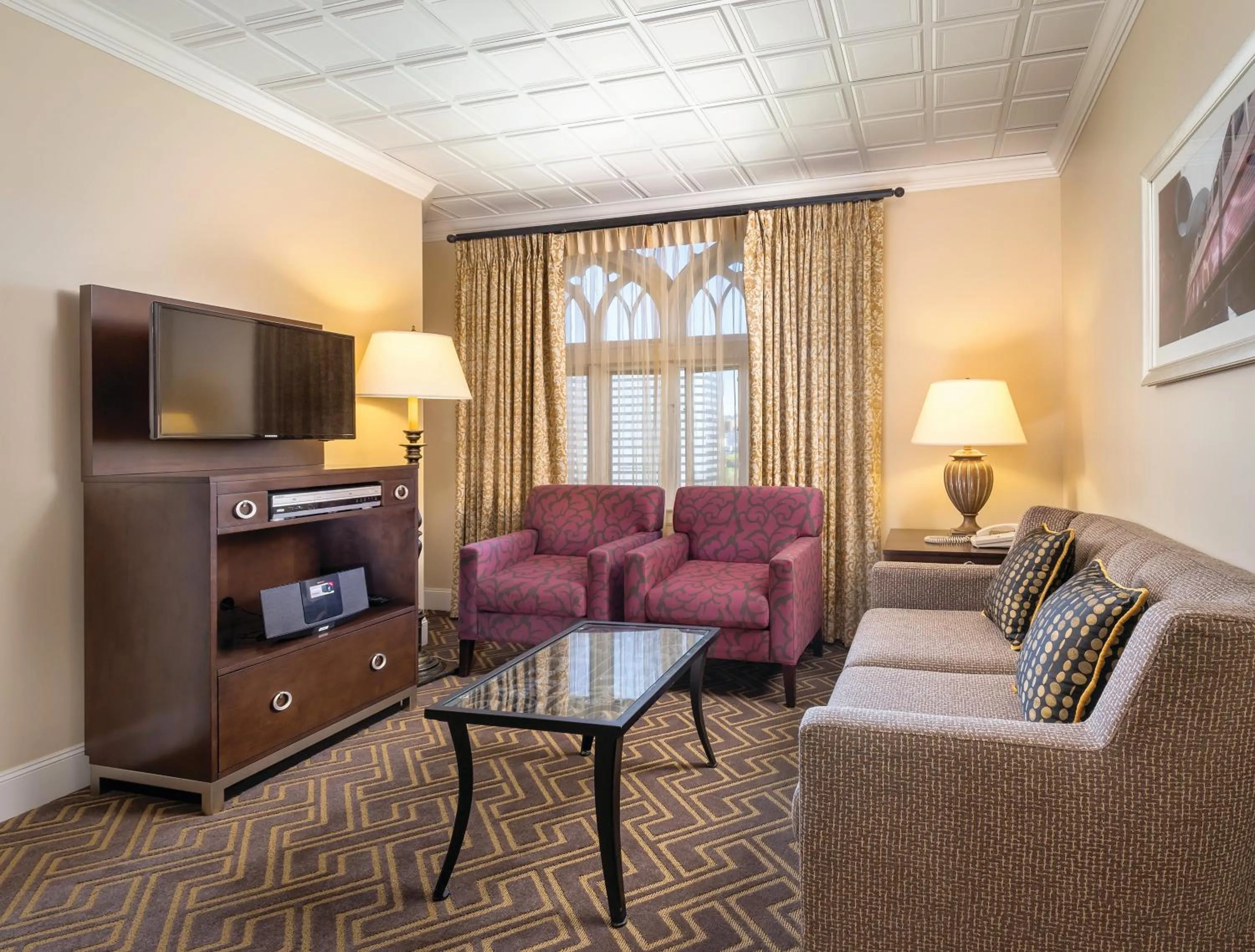 Living room in WorldMark Seattle - The Camlin