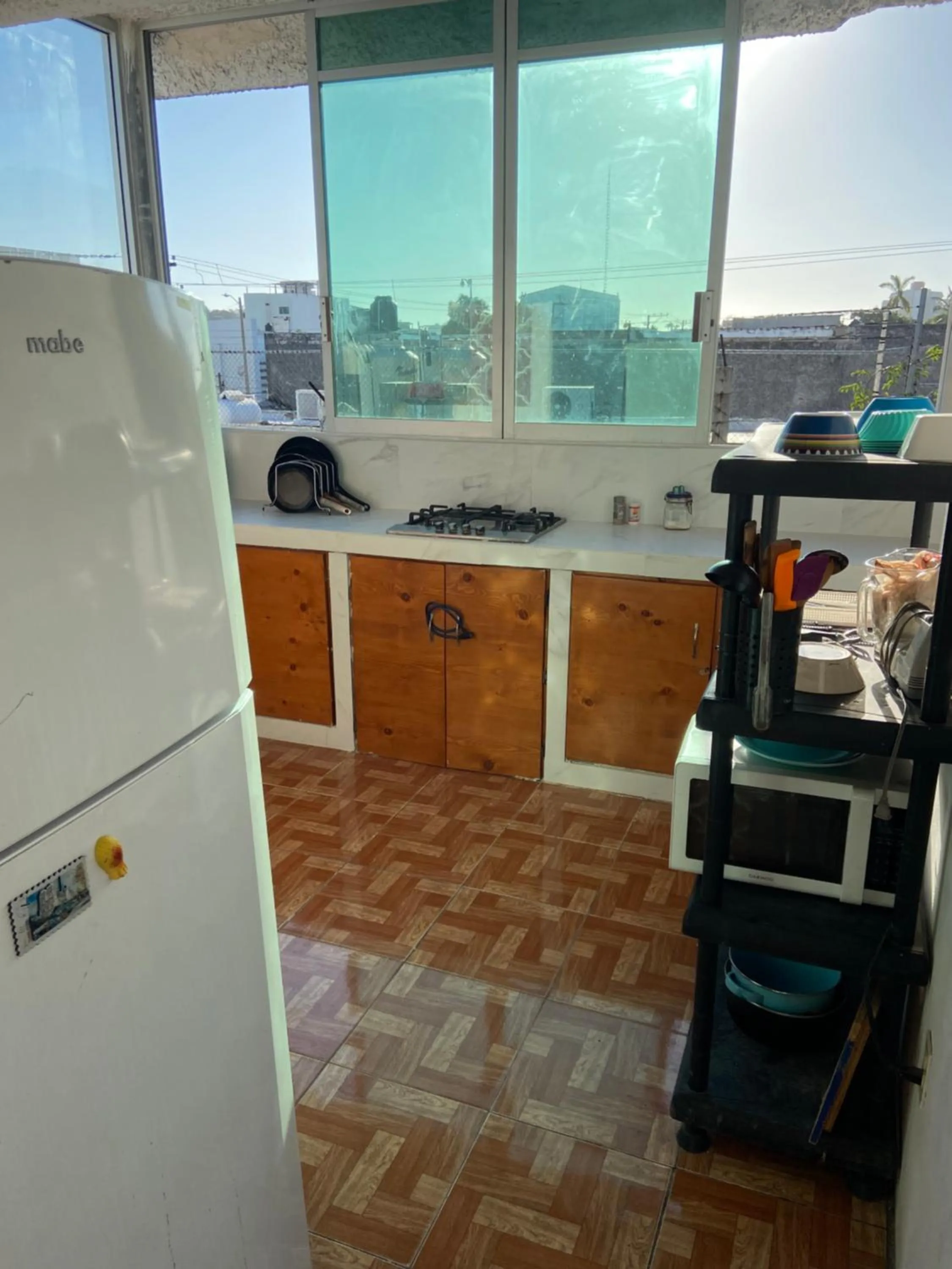 Kitchen or kitchenette in Hotel Perla Mazatlan