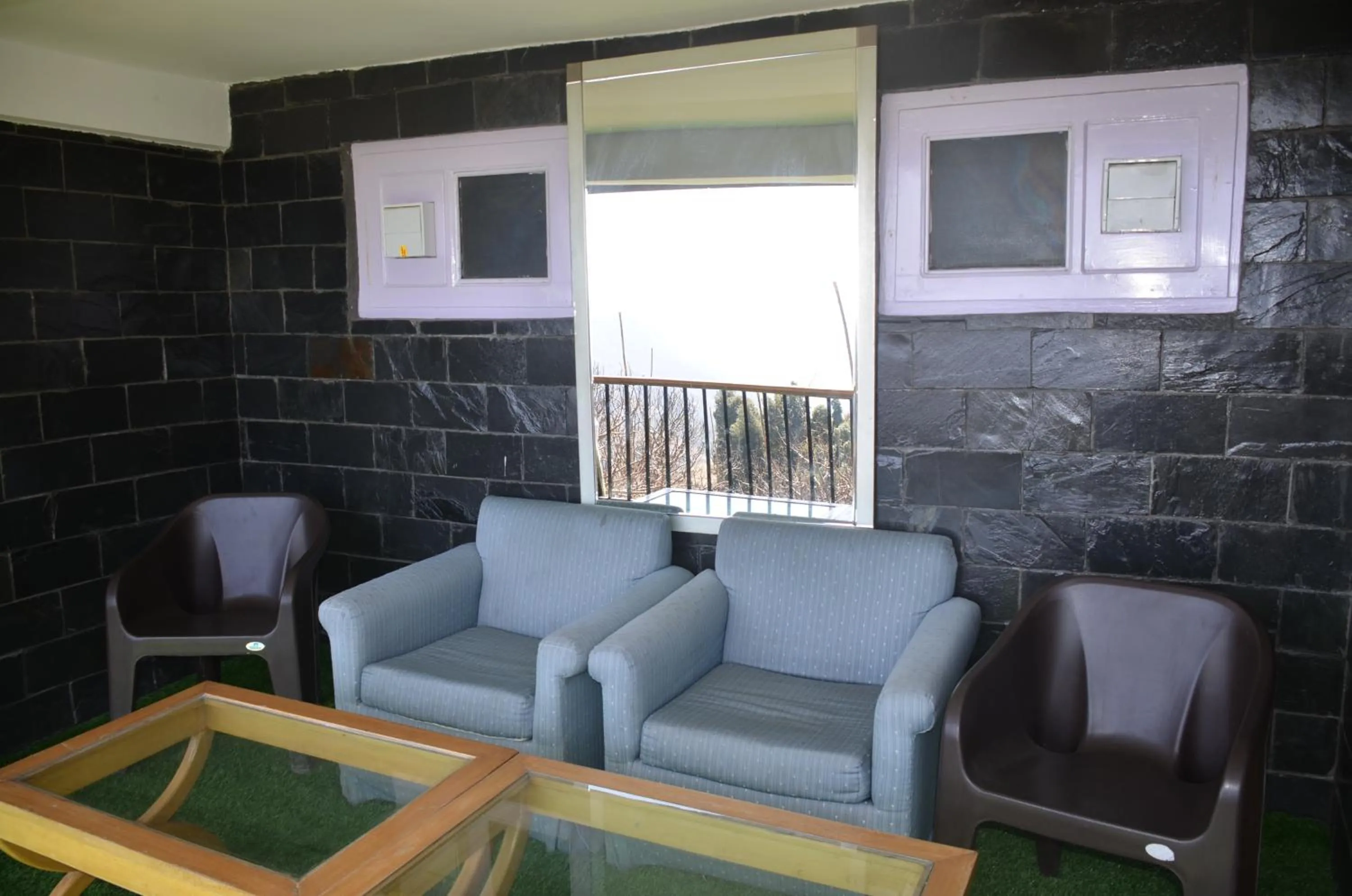 Seating area in Hari Om Paradise