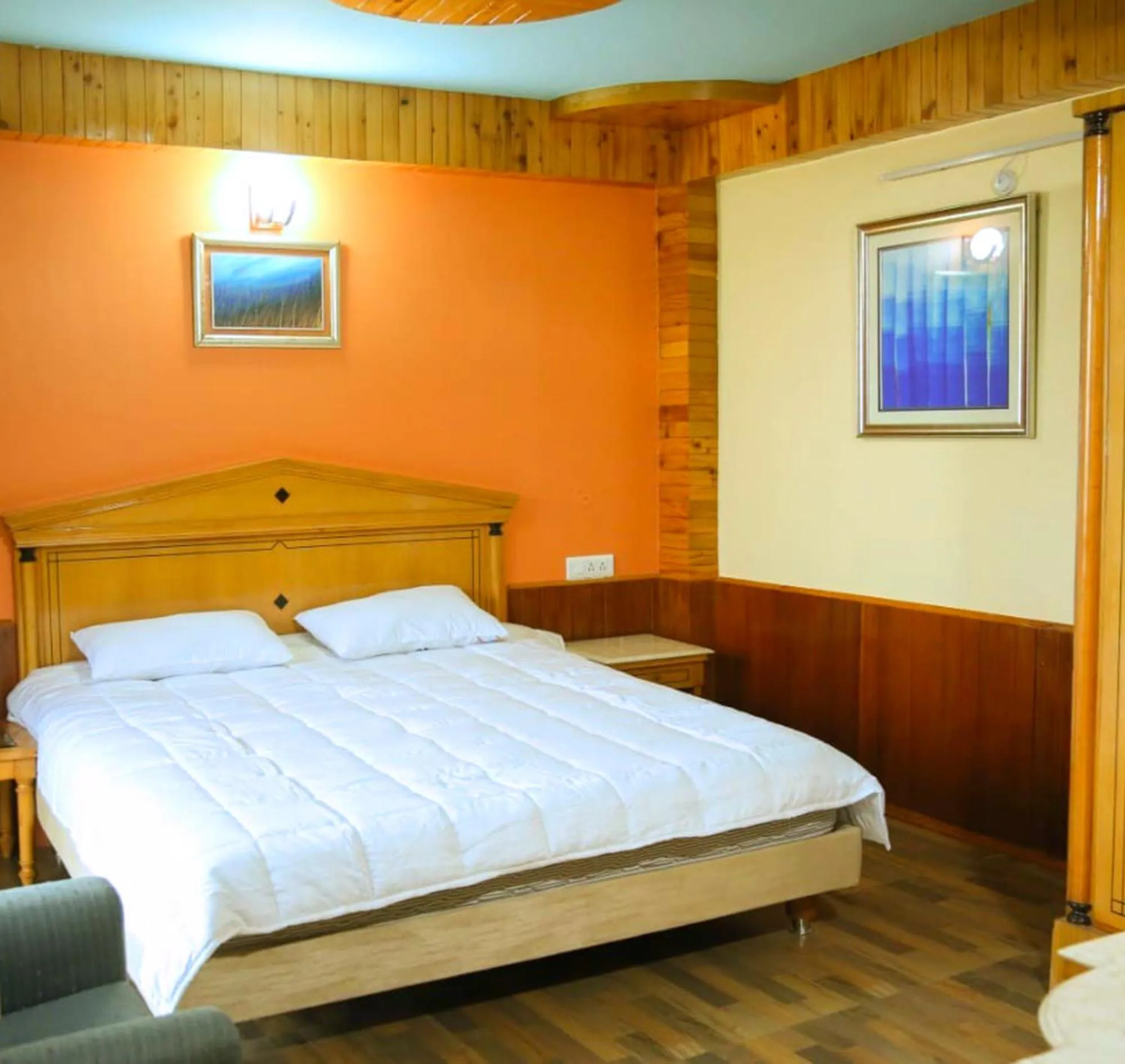 Bed in Hari Om Paradise