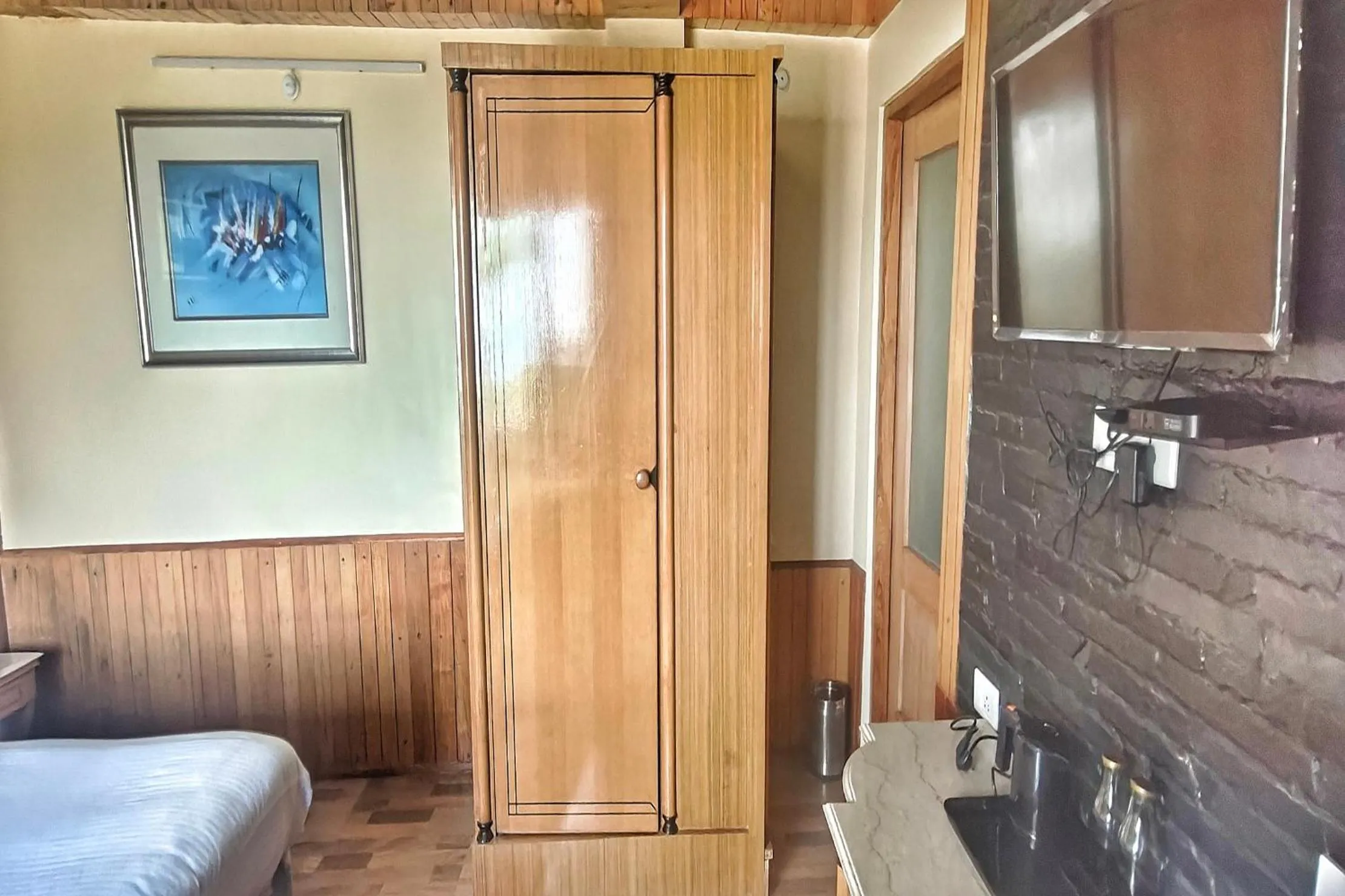 Bed in Hari Om Paradise