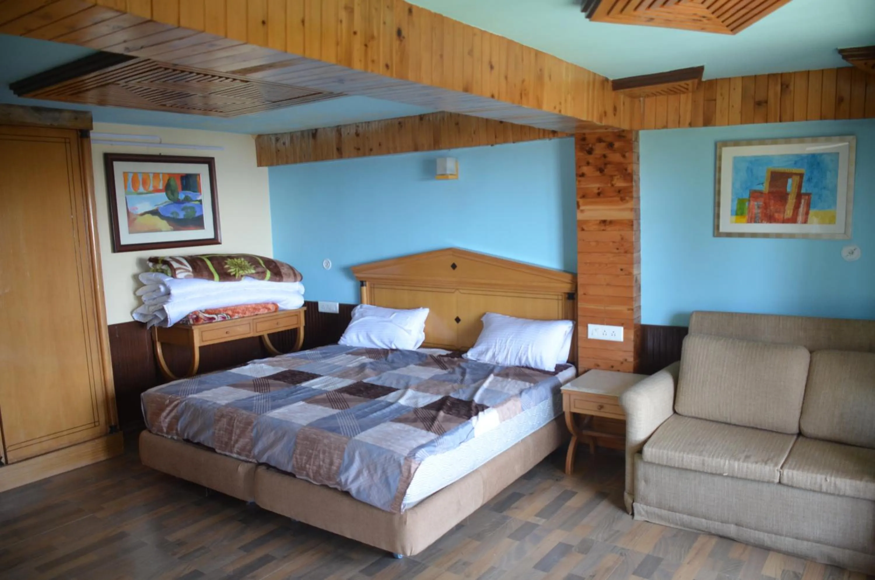 Bed in Hari Om Paradise