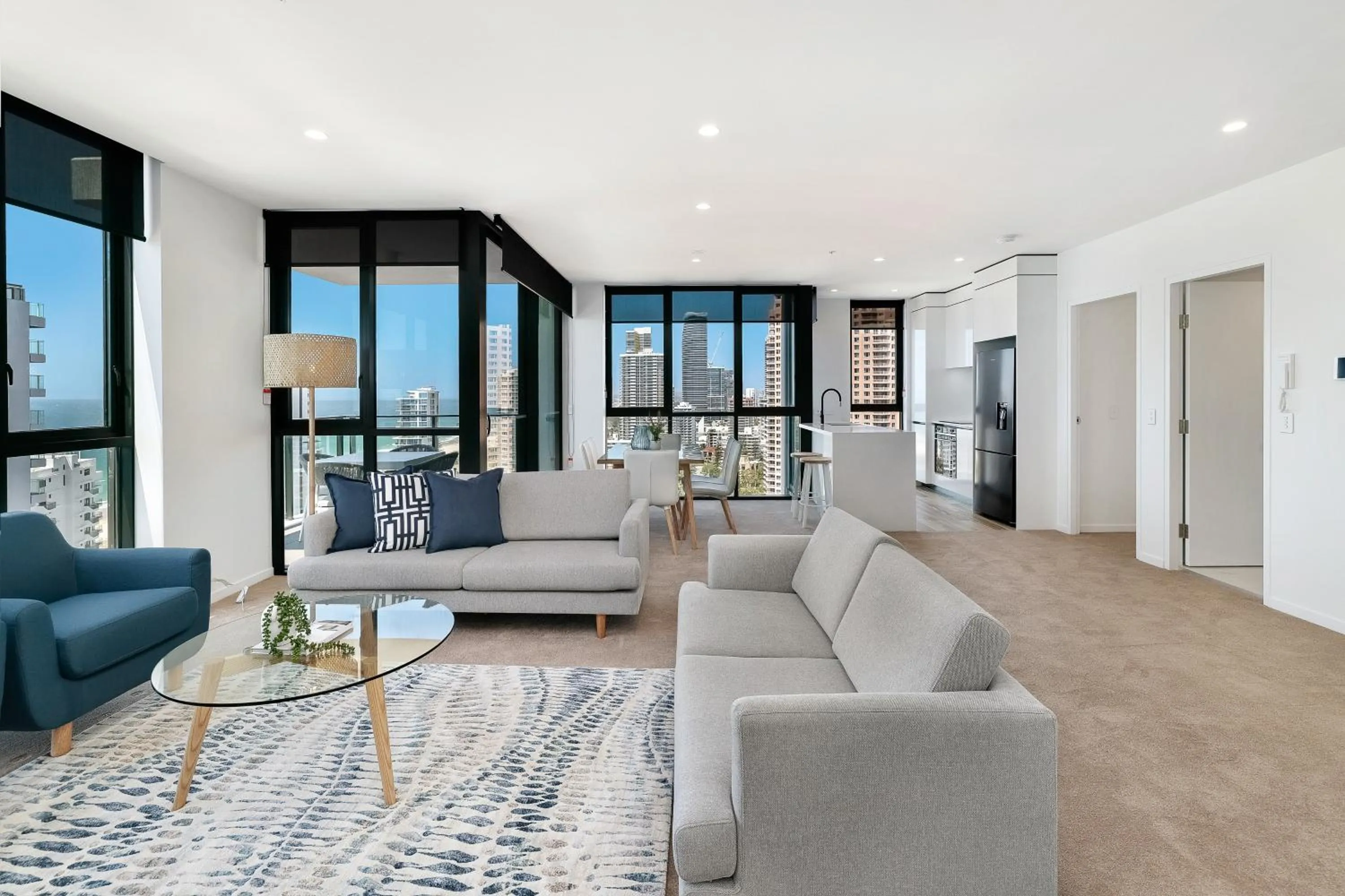 Living room in Opus Broadbeach - Official
