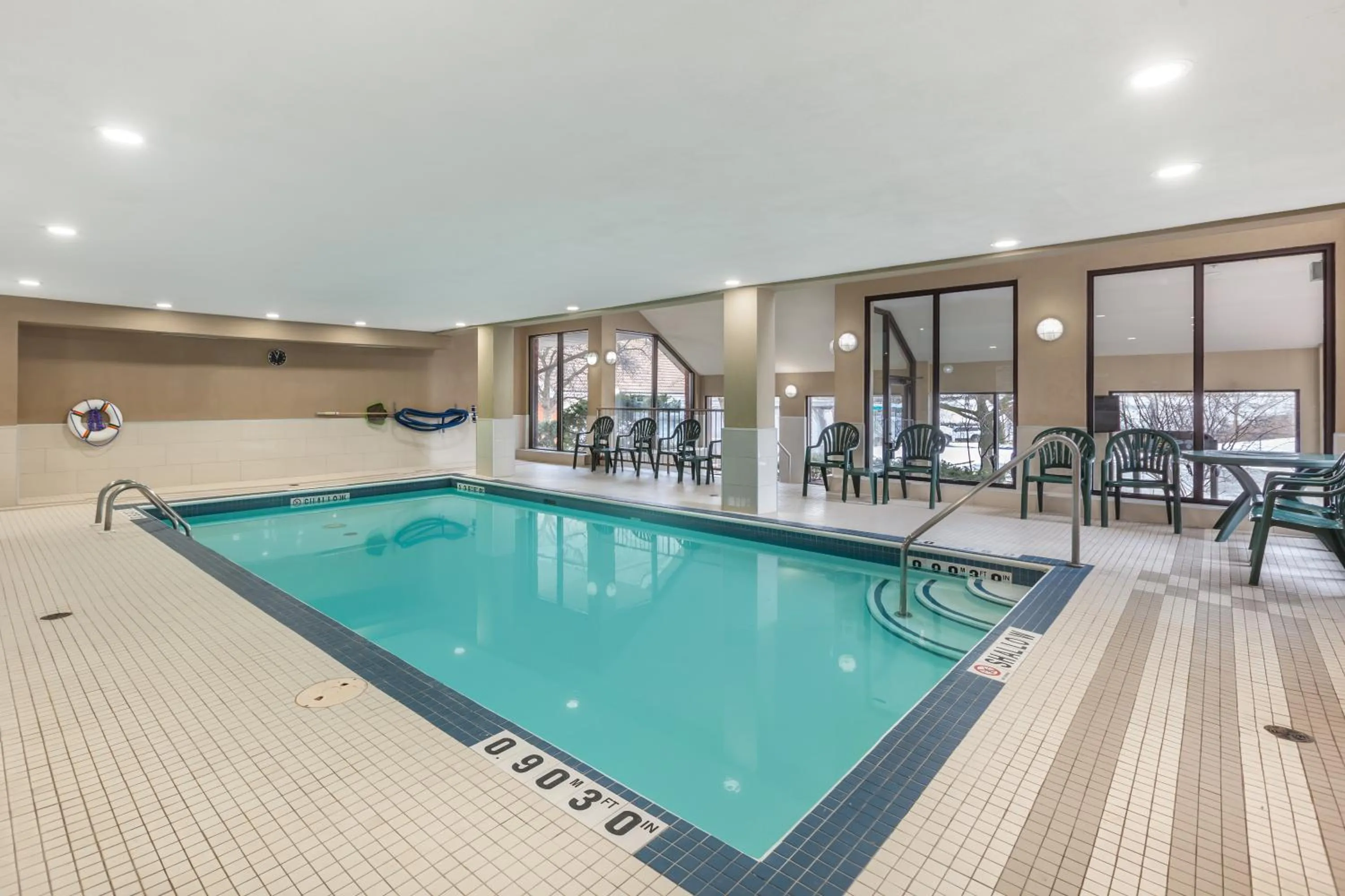 Pool view in Quality Hotel