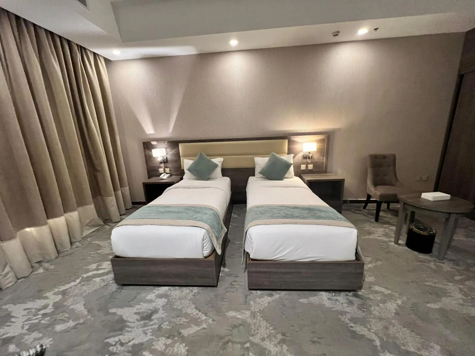 Bed in Tu Jardin Al Marwa- توجاردن المروه