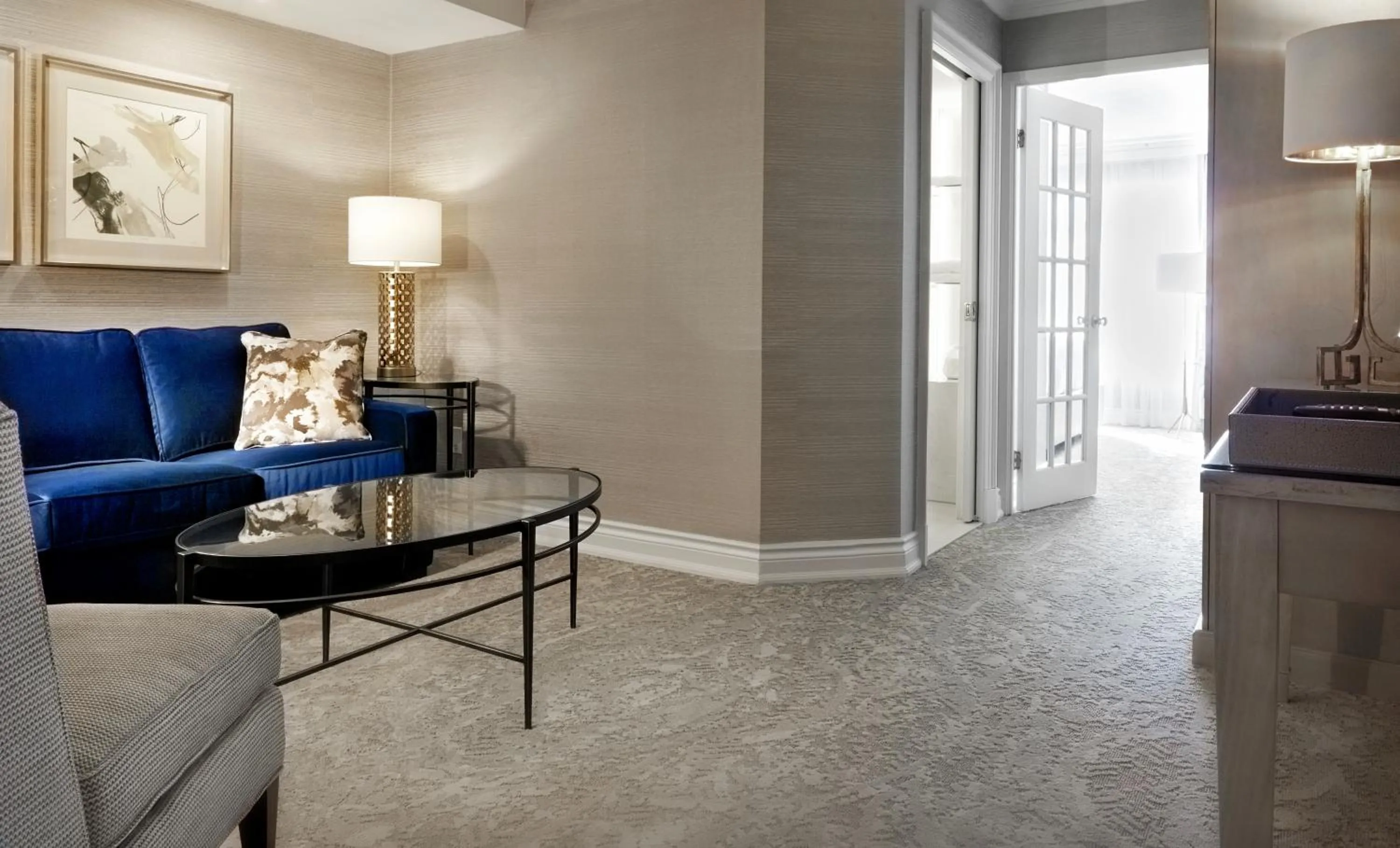 Living room in Chateau Vaudreuil