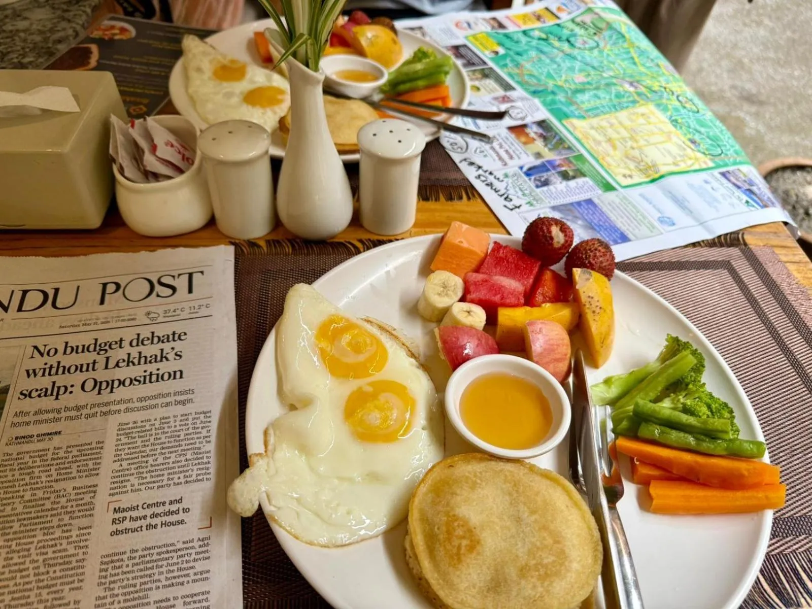Breakfast in Vastu Boutique Hotel