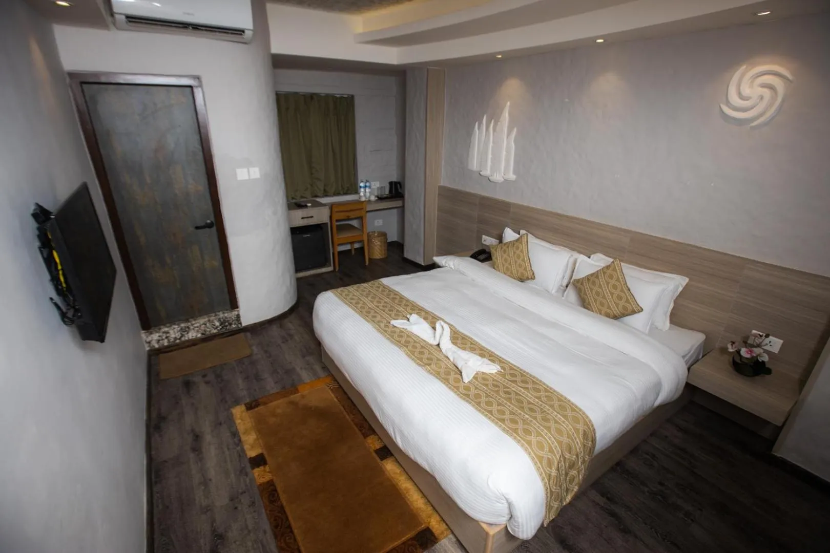 Bed in Vastu Boutique Hotel