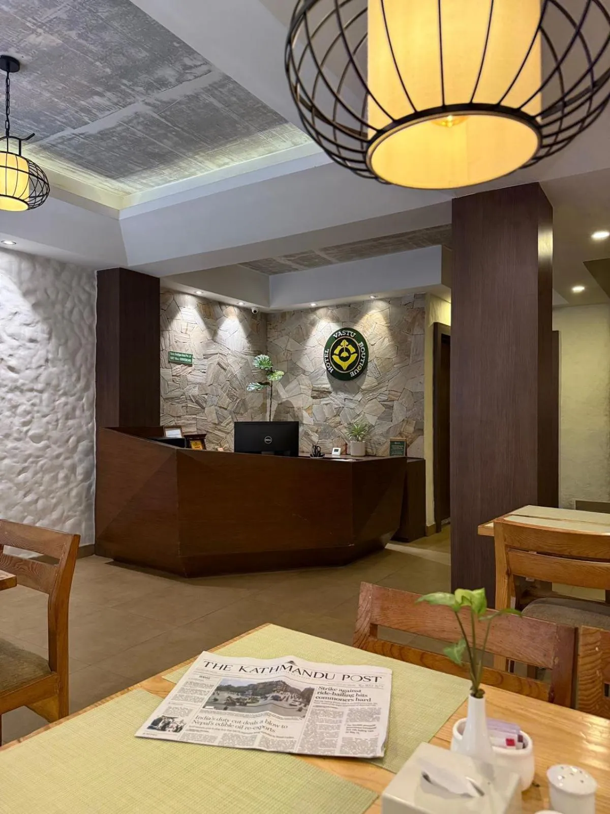 Lobby or reception in Vastu Boutique Hotel