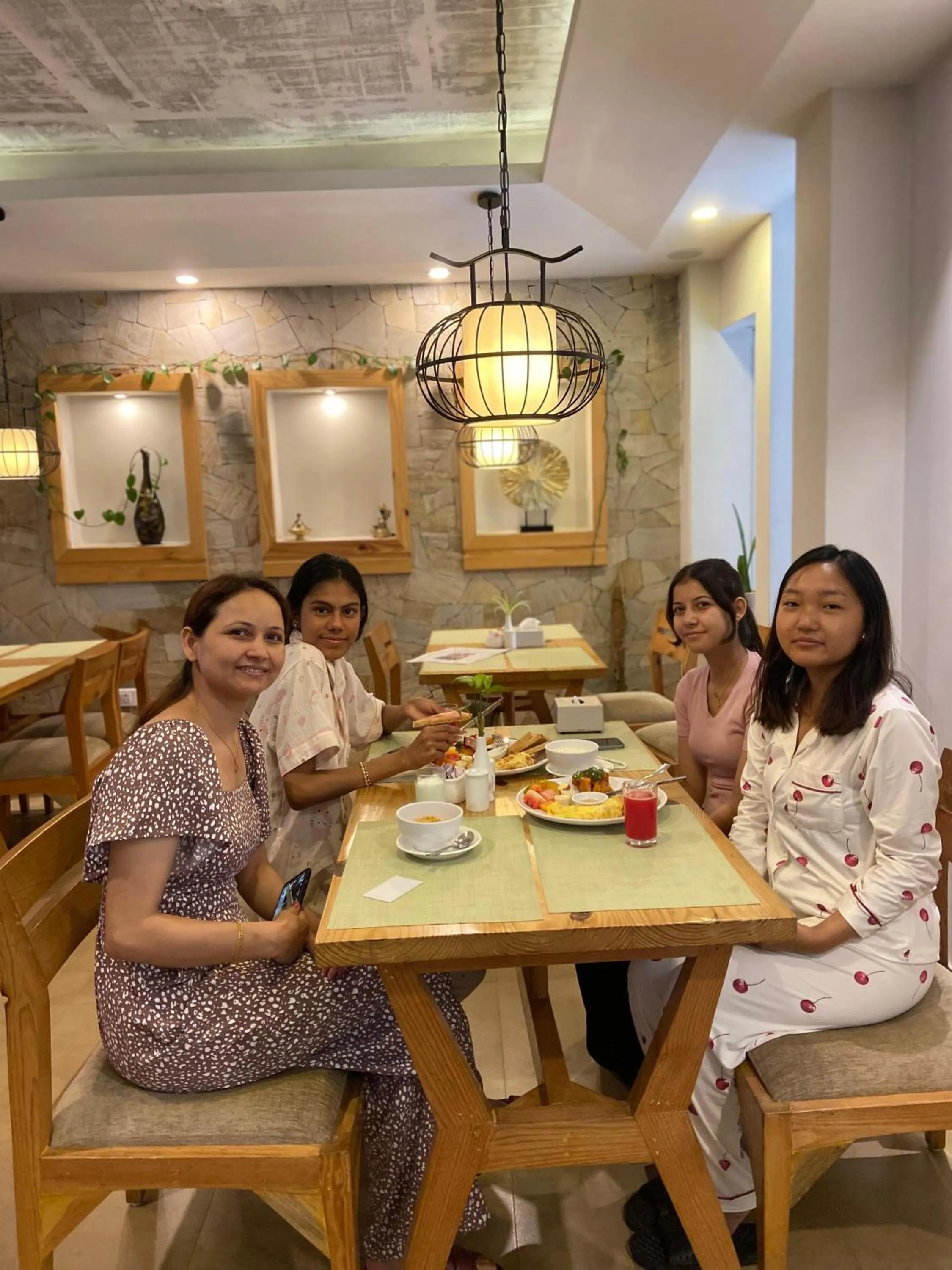 Breakfast in Vastu Boutique Hotel