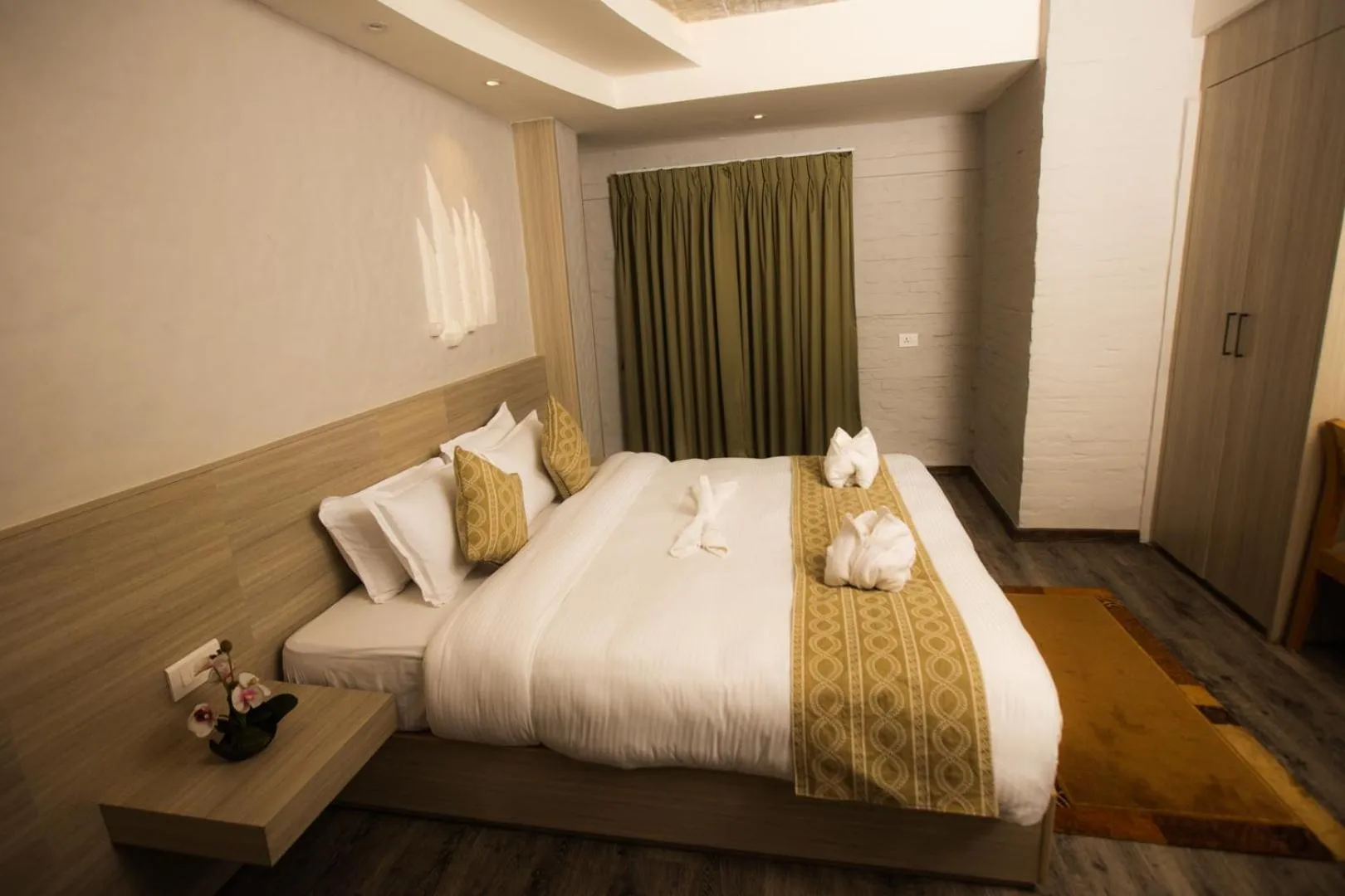 Photo of the whole room, Bed in Vastu Boutique Hotel