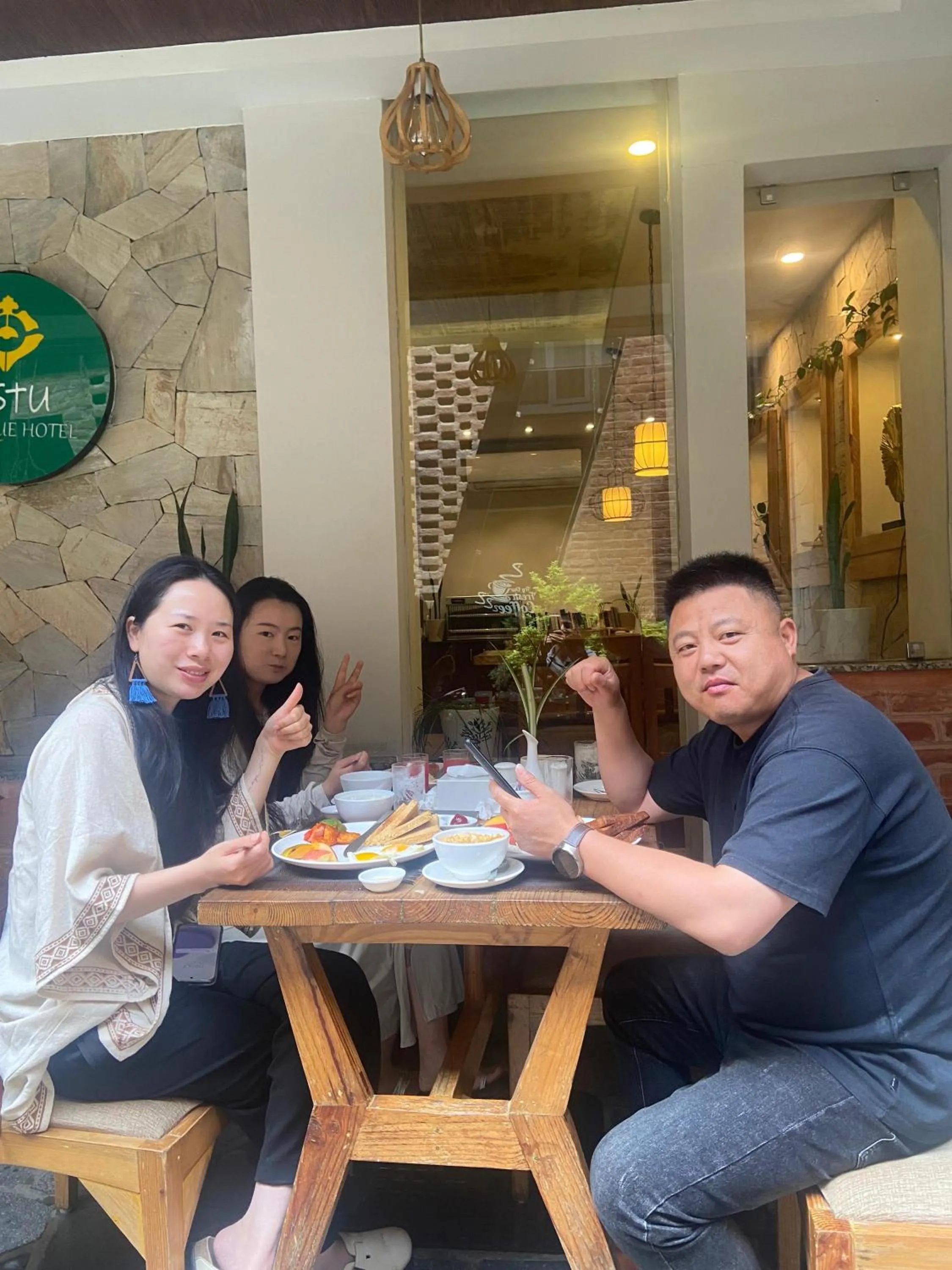 Breakfast in Vastu Boutique Hotel