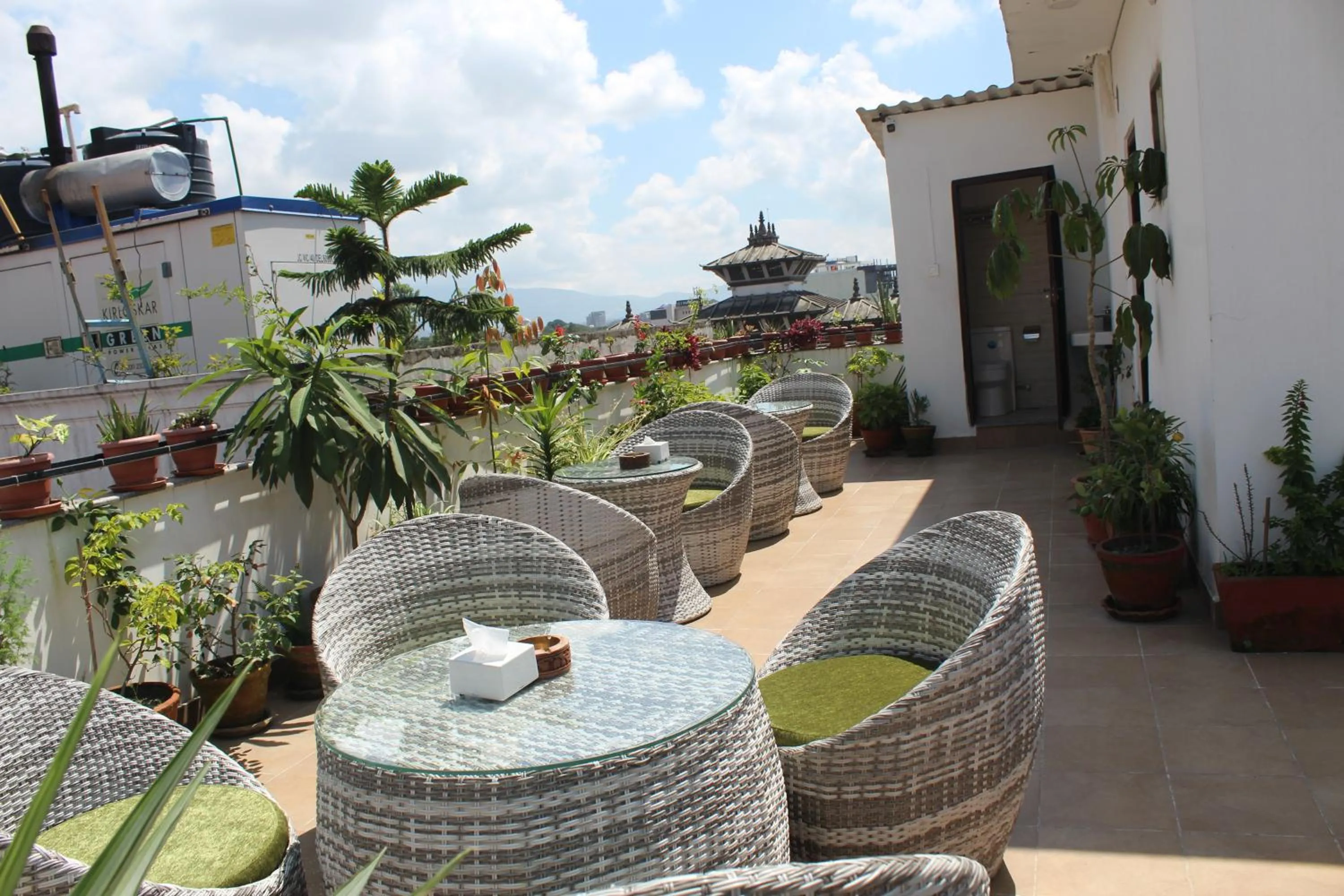 Balcony/Terrace in Vastu Boutique Hotel