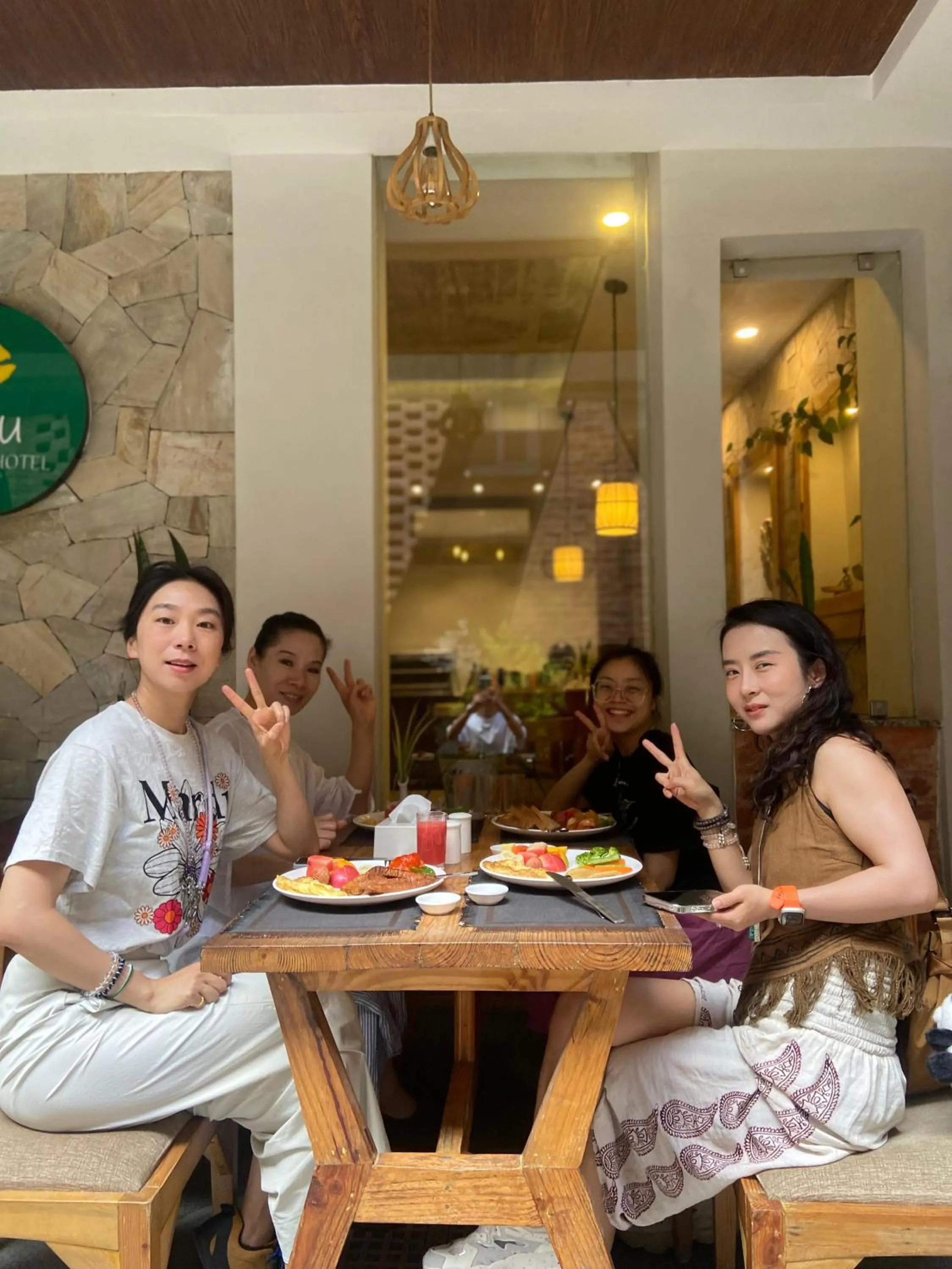 Breakfast in Vastu Boutique Hotel