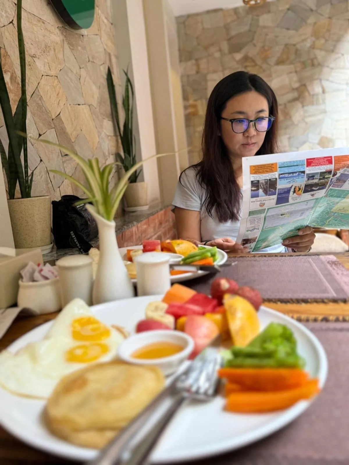 Breakfast in Vastu Boutique Hotel