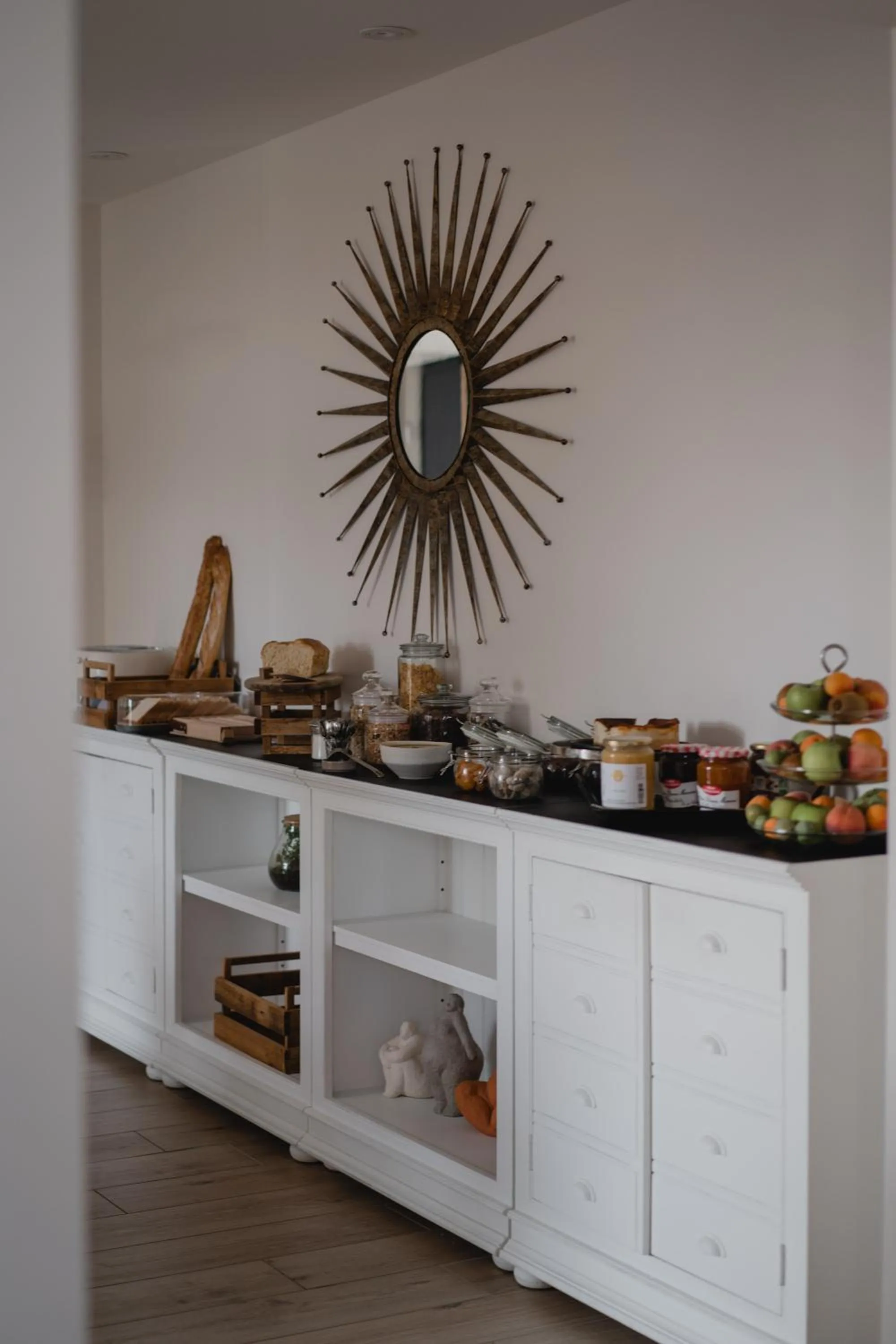 Breakfast in Hôtel-Restaurant Villa Métis