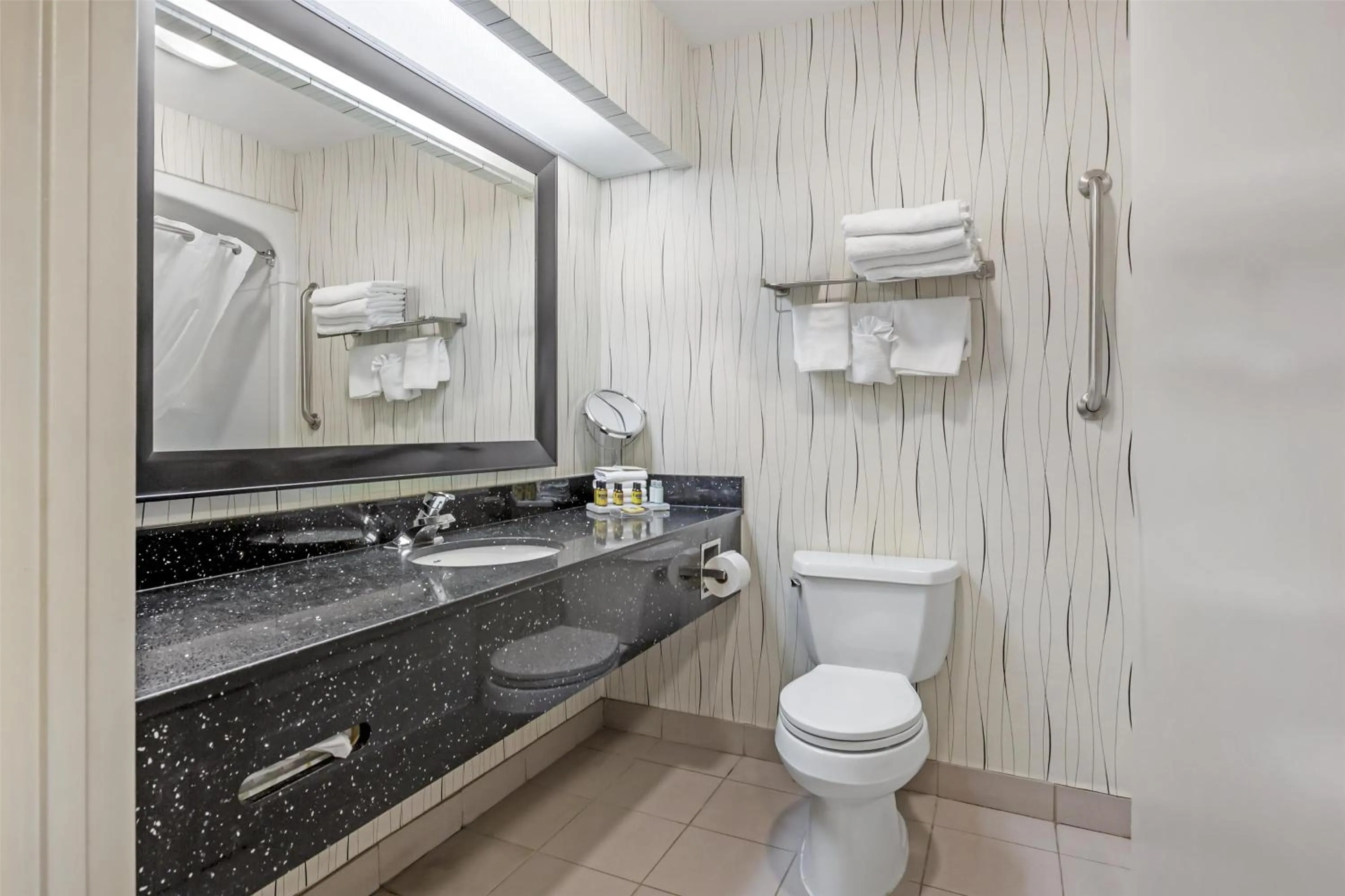 Bathroom in Best Western Plus Travel Hotel Toronto Airport