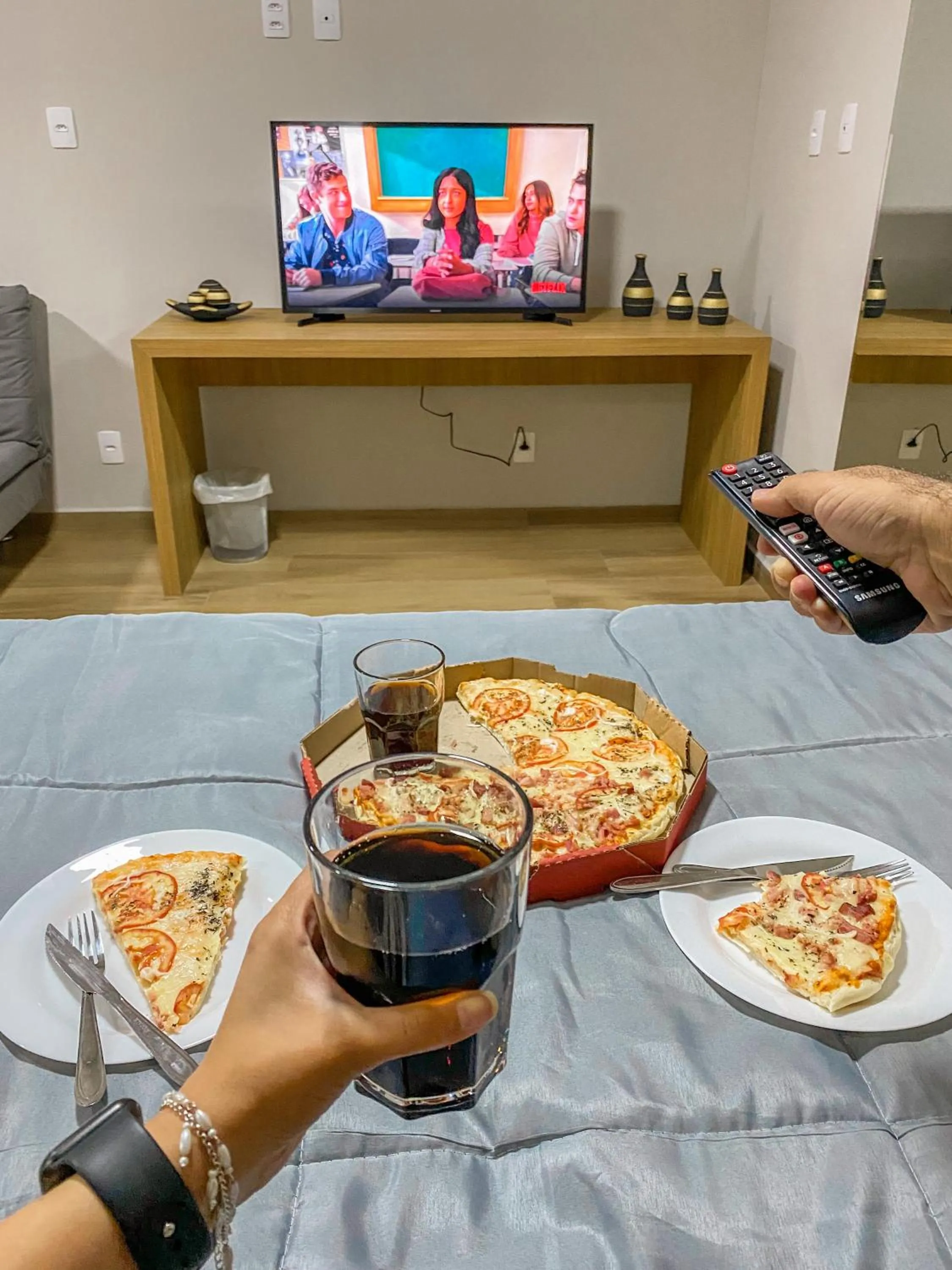 Food and drinks in Pousada Vovó Teresa