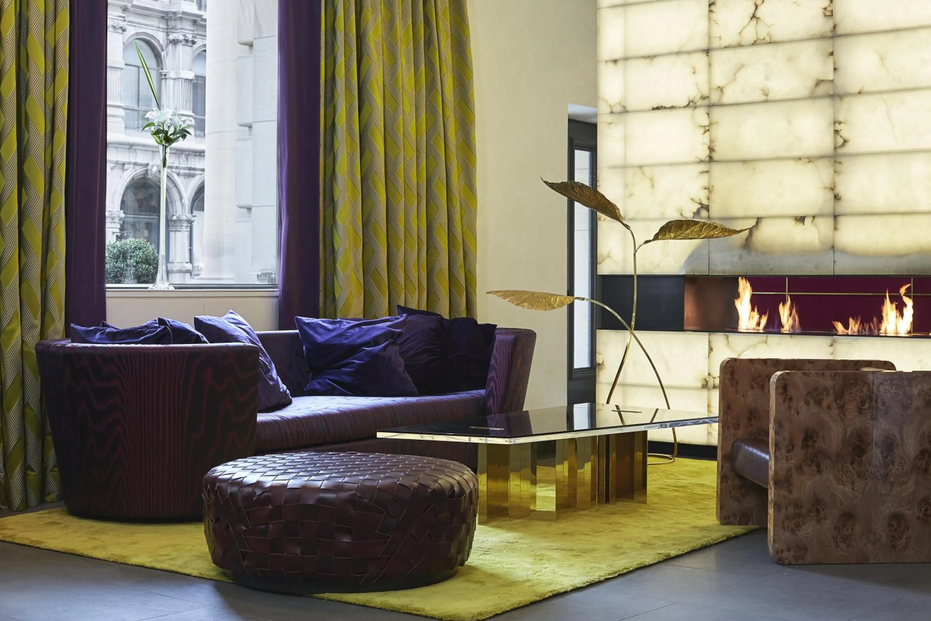 Living room in Hotel St Paul, Montreal, a Member of Design Hotels