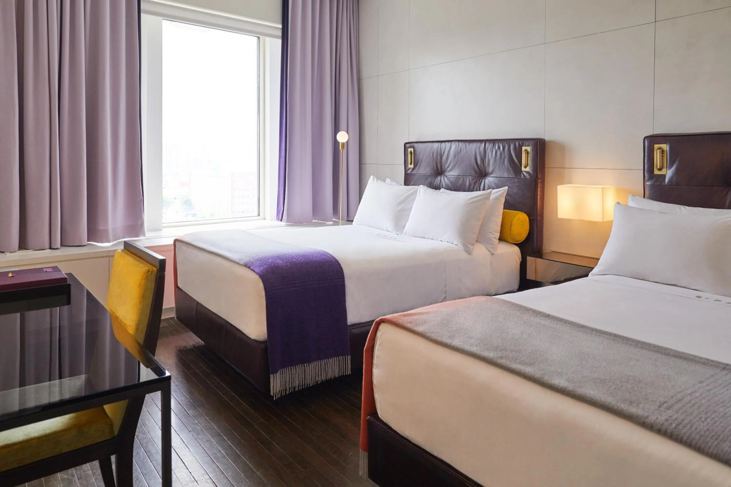 Bed in Hotel St Paul, Montreal, a Member of Design Hotels