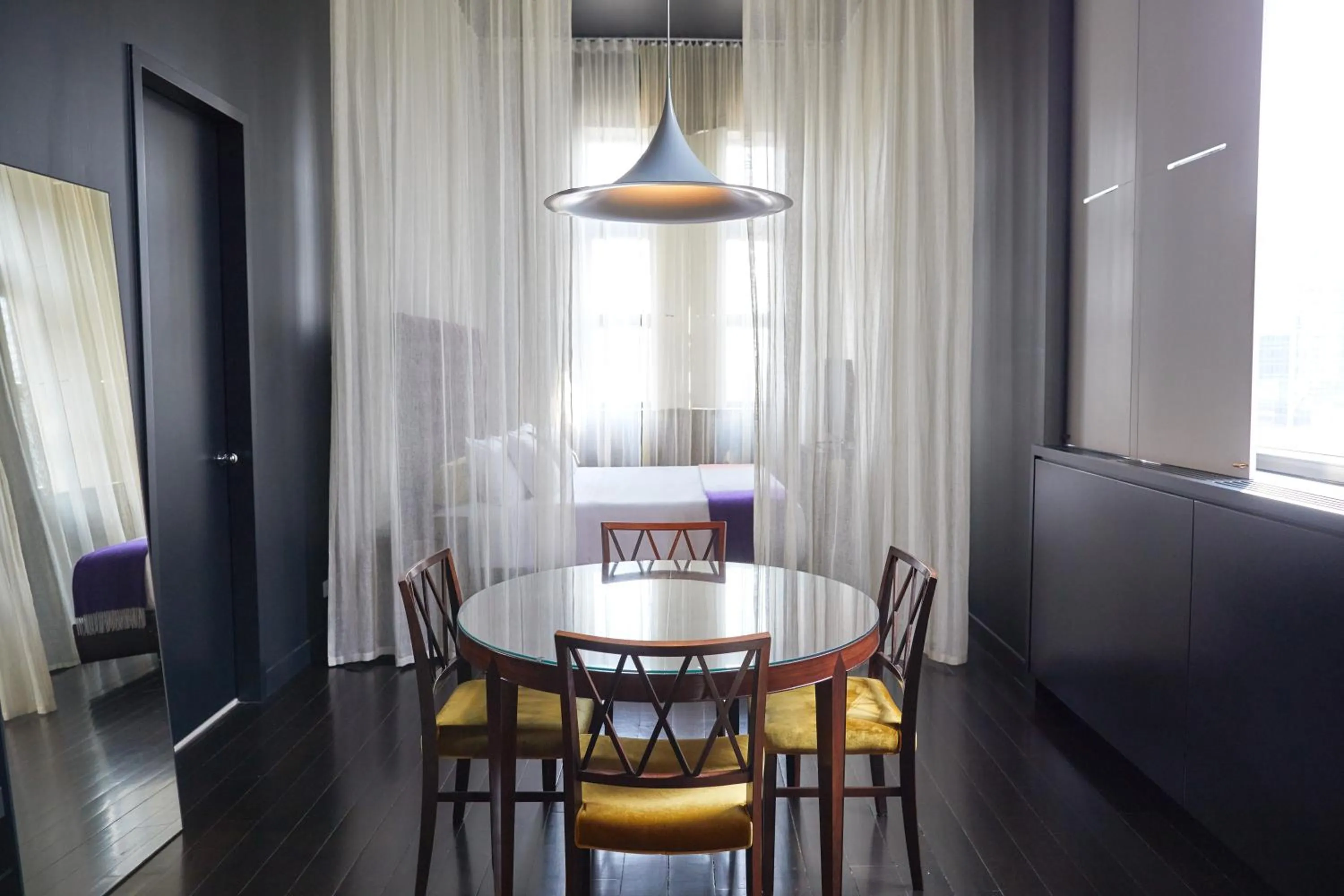 Seating area in Hotel St Paul, Montreal, a Member of Design Hotels