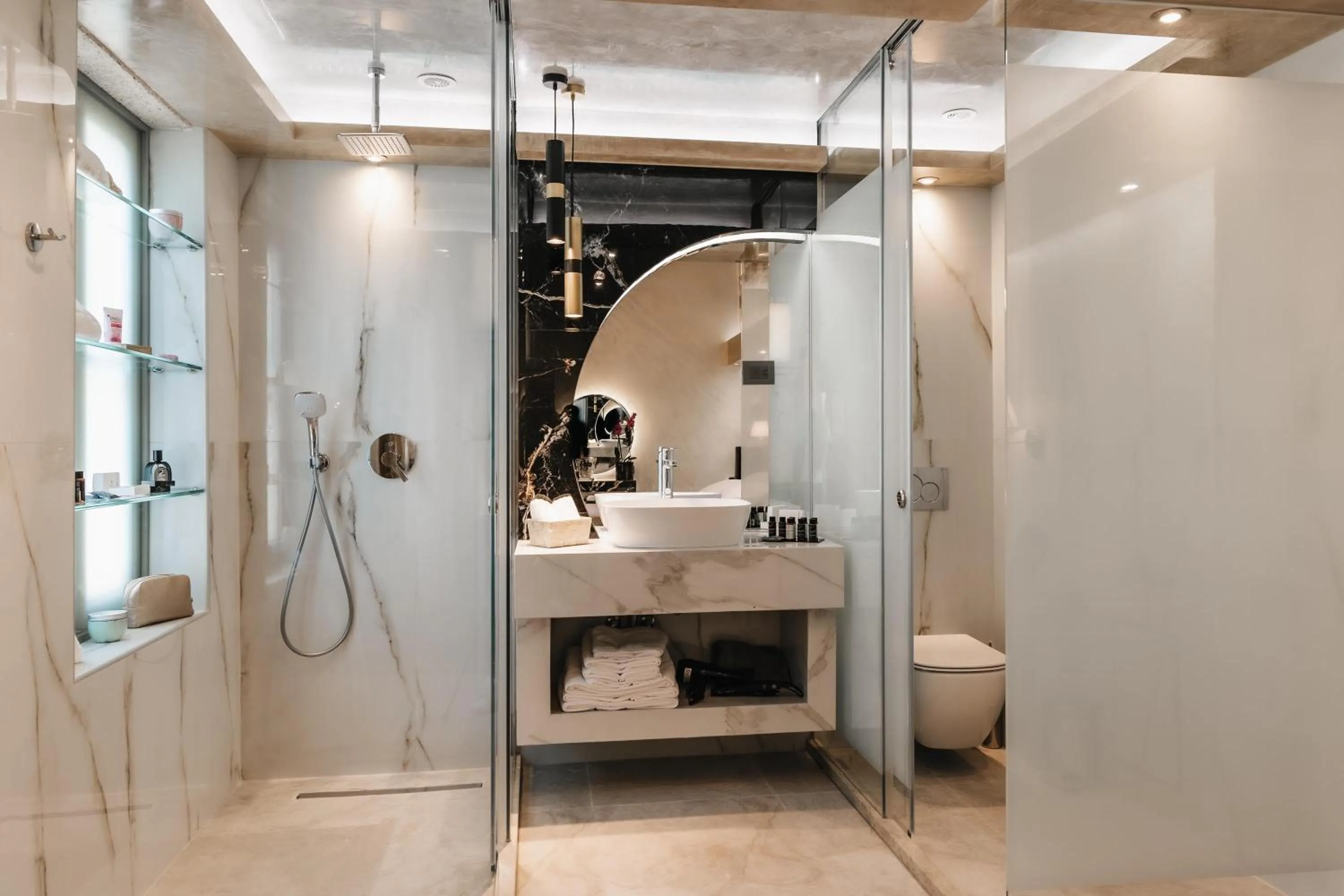 Bathroom in Chateau Anax Boutique Hotel