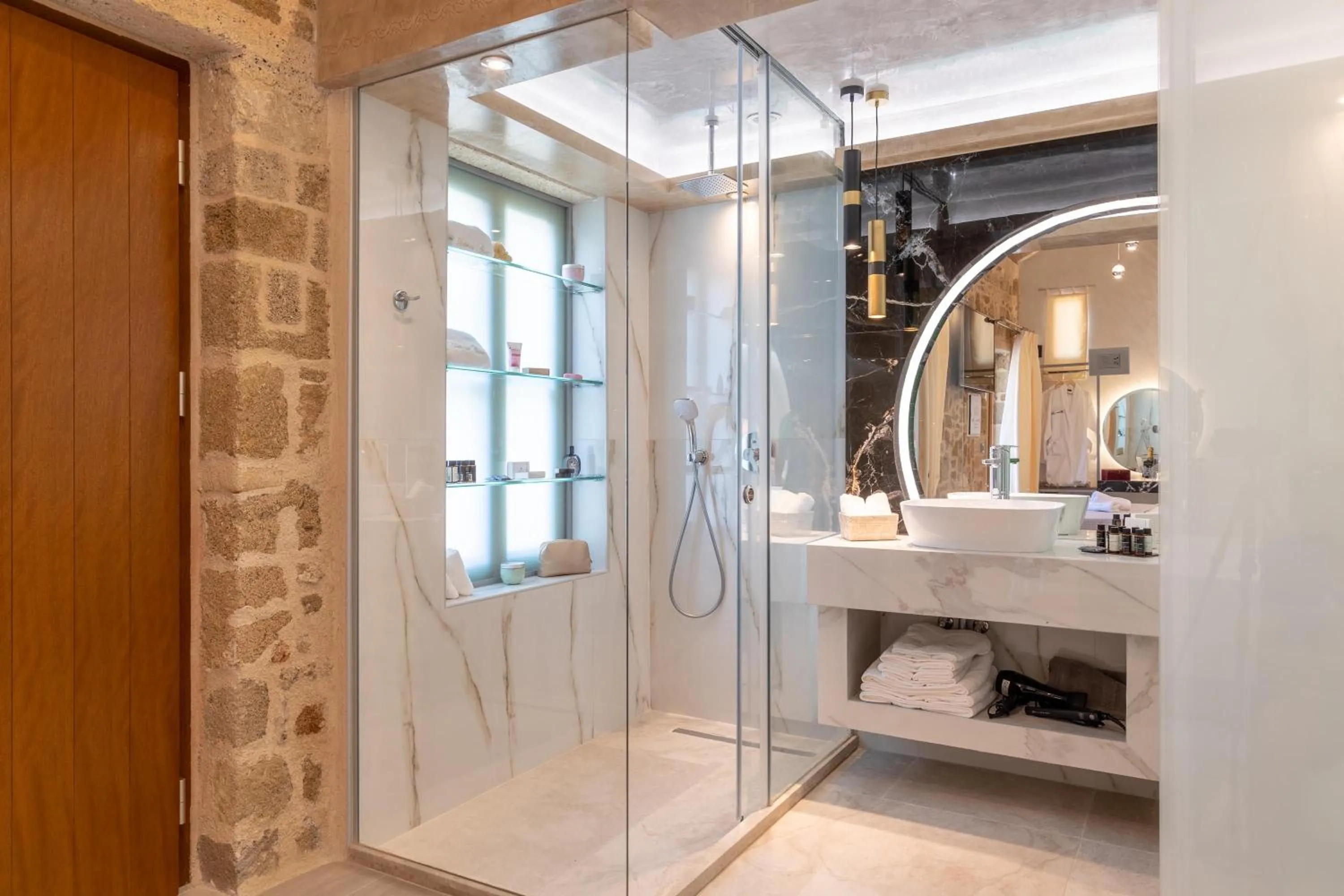 Bathroom in Chateau Anax Boutique Hotel