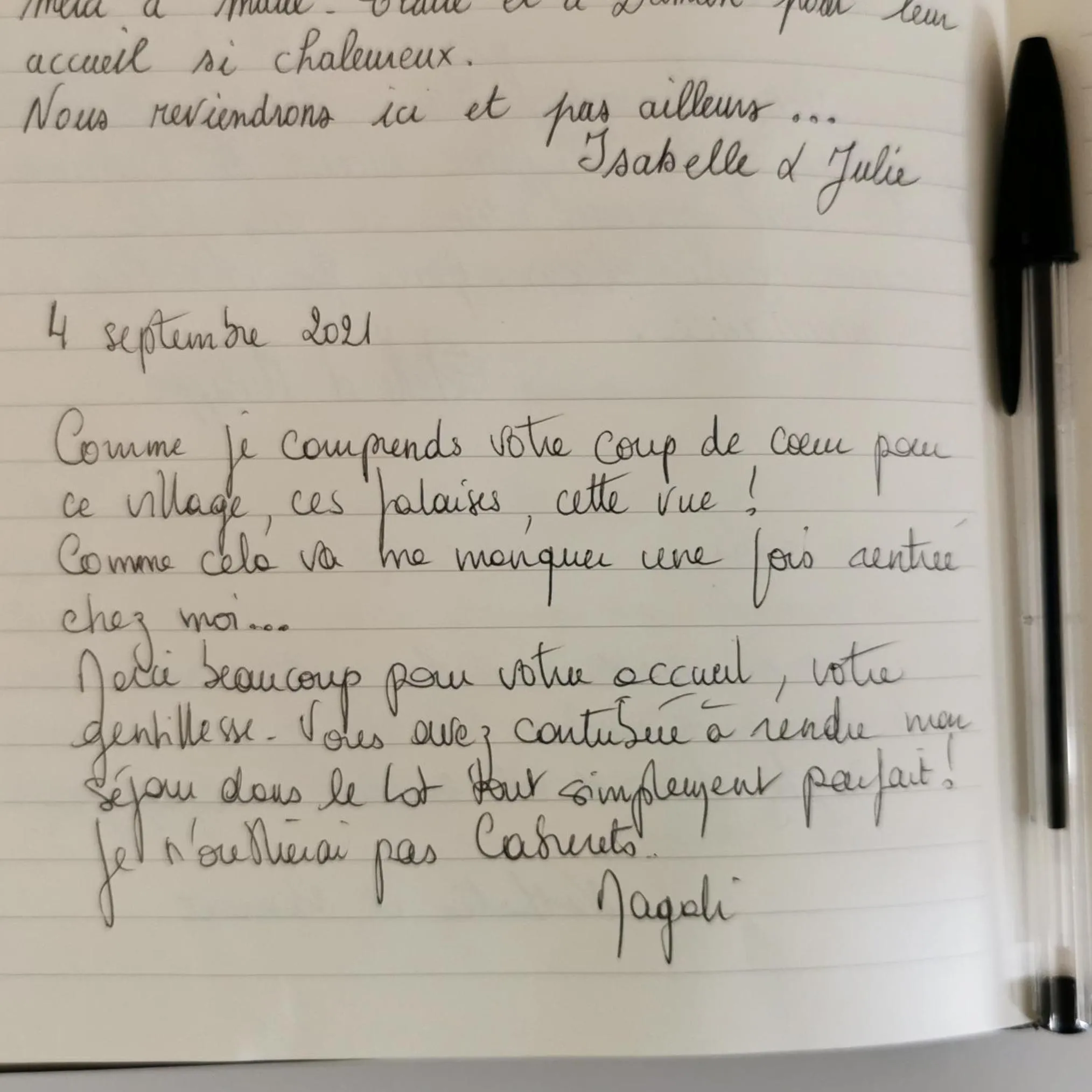 Gîtes Un Jardin dans la Falaise