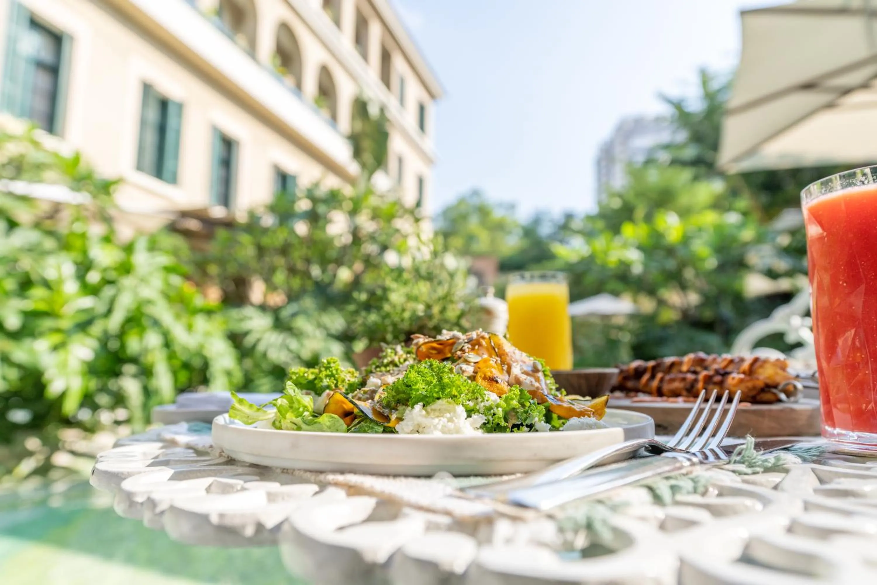 Food close-up in Rosewood São Paulo