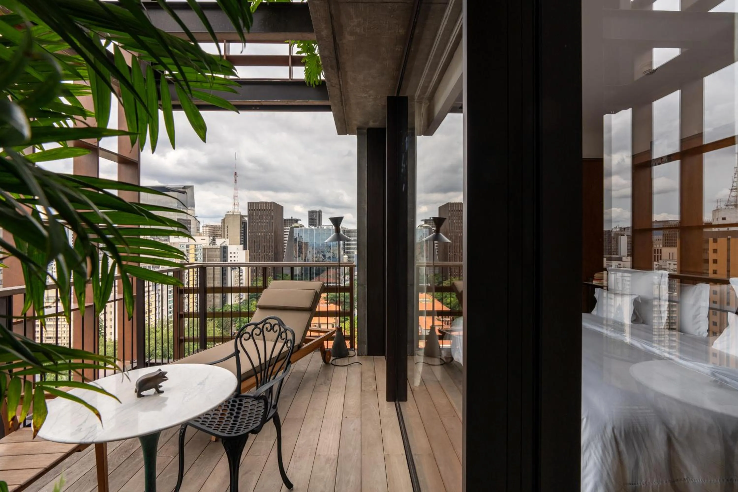 Balcony/Terrace in Rosewood São Paulo