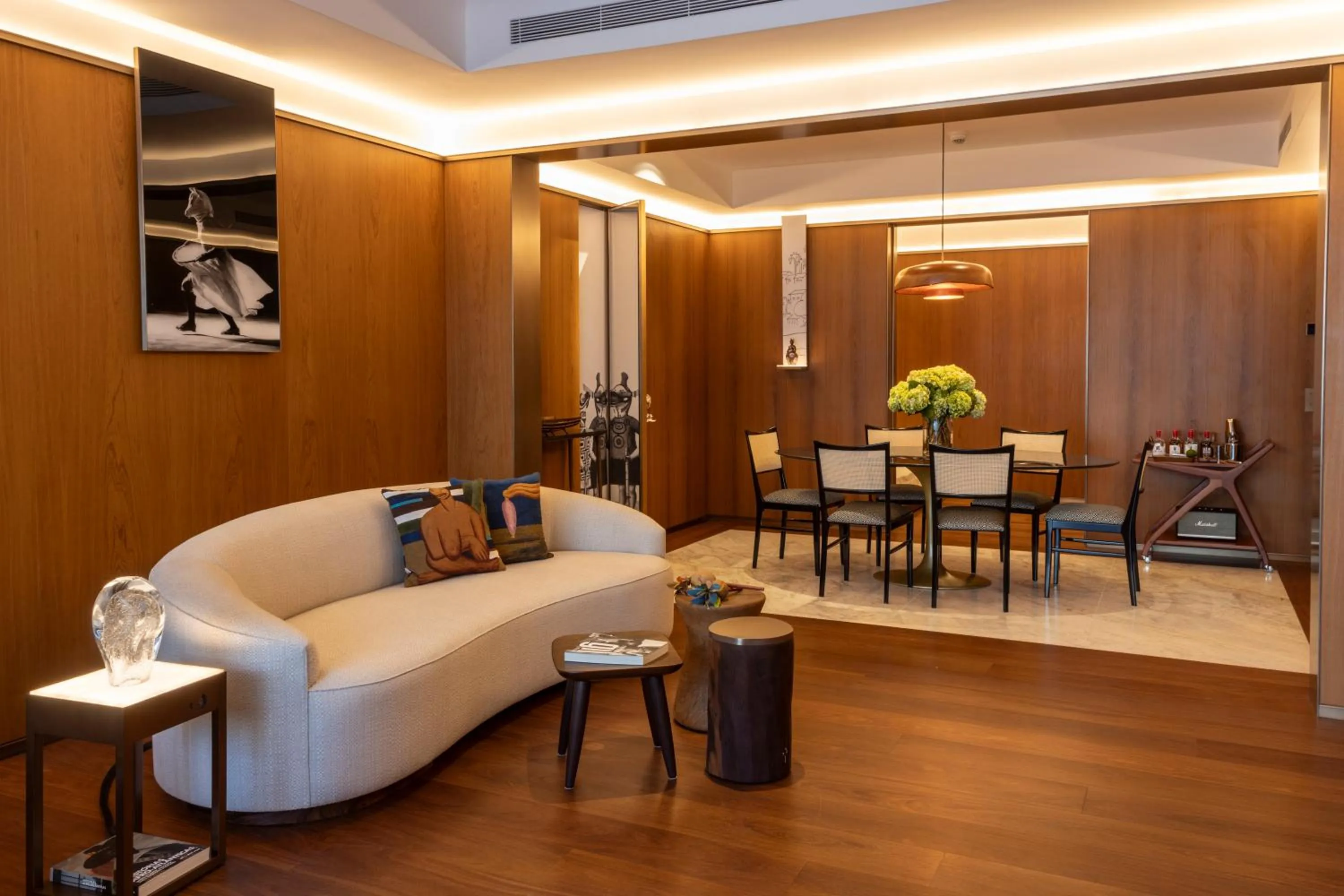 Dining area in Rosewood São Paulo