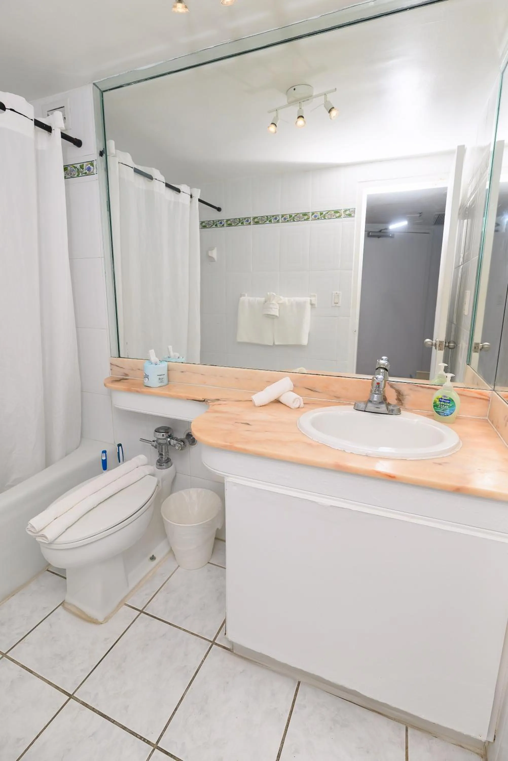 Shower in SeaStays Apartments