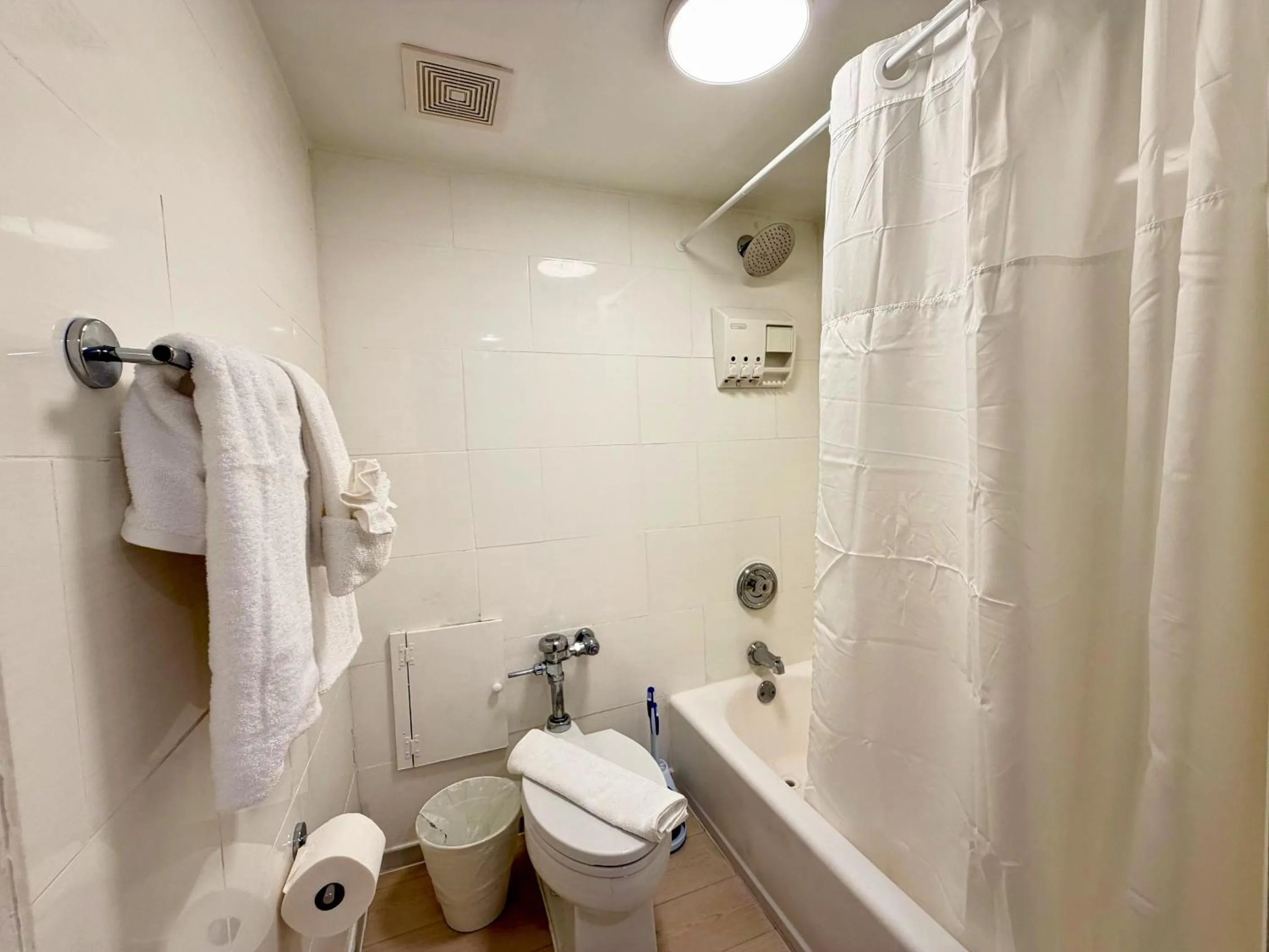 Shower in SeaStays Apartments
