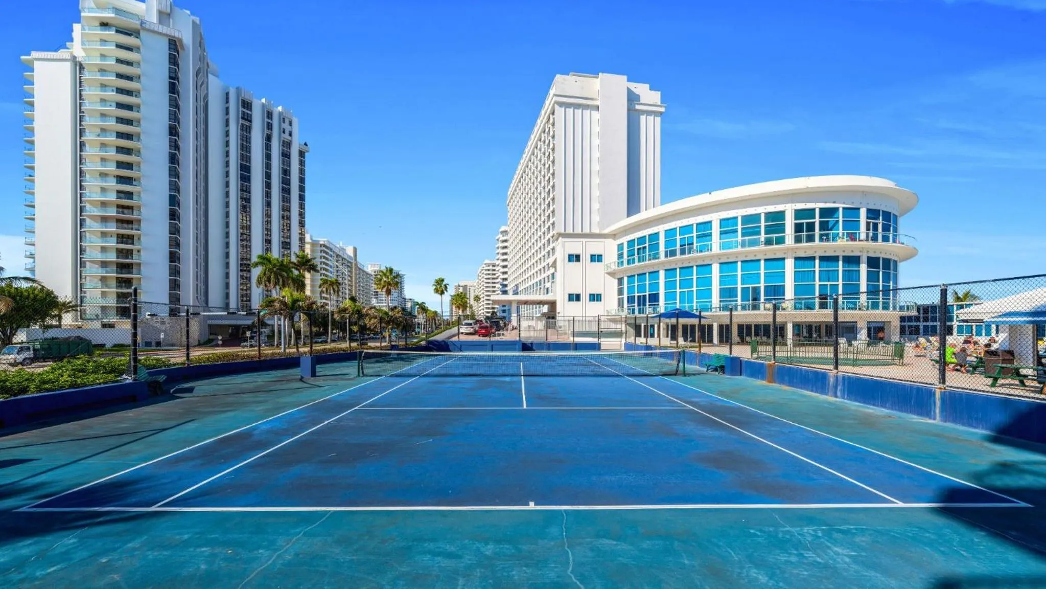 Property building in SeaStays Apartments