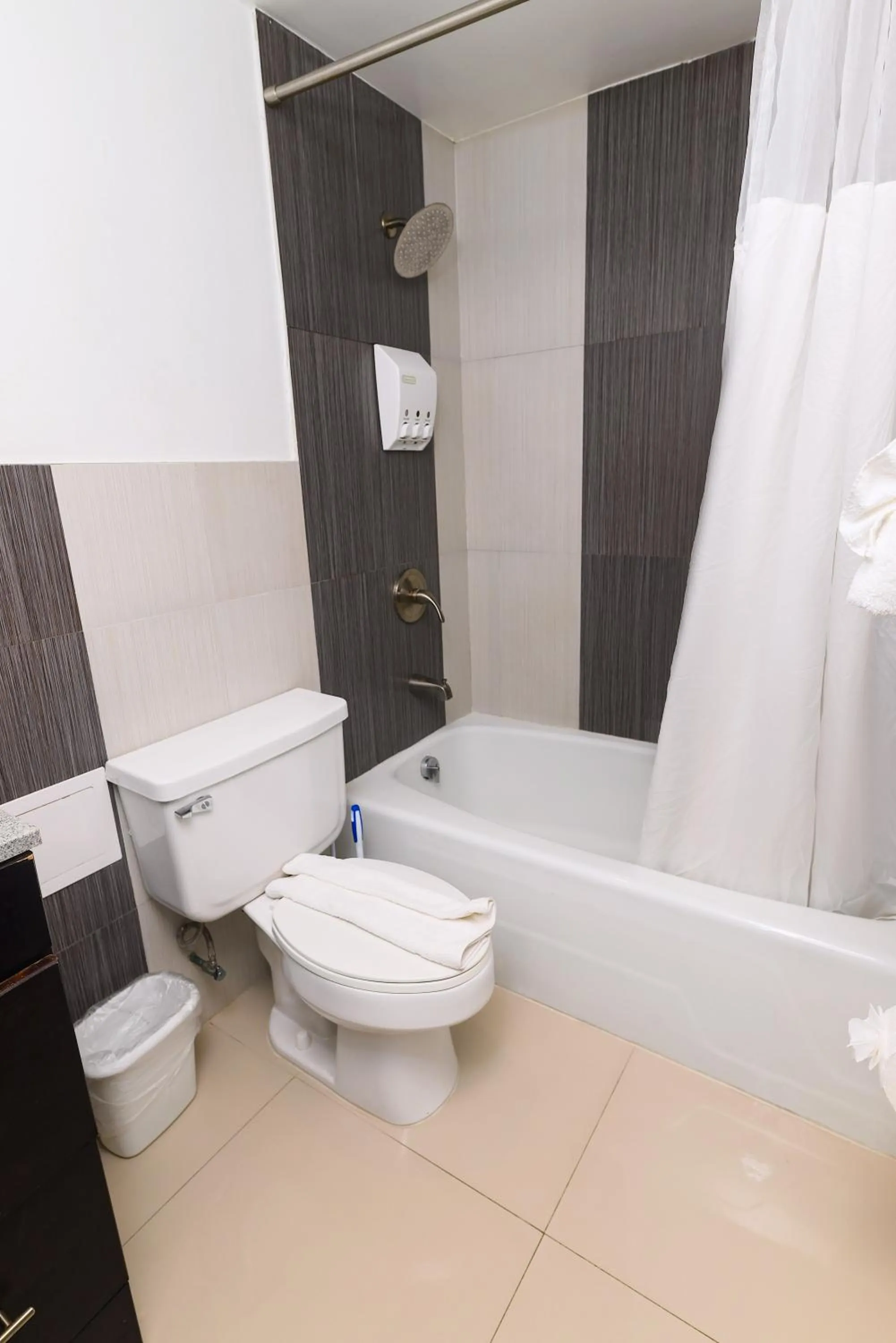 Shower in SeaStays Apartments