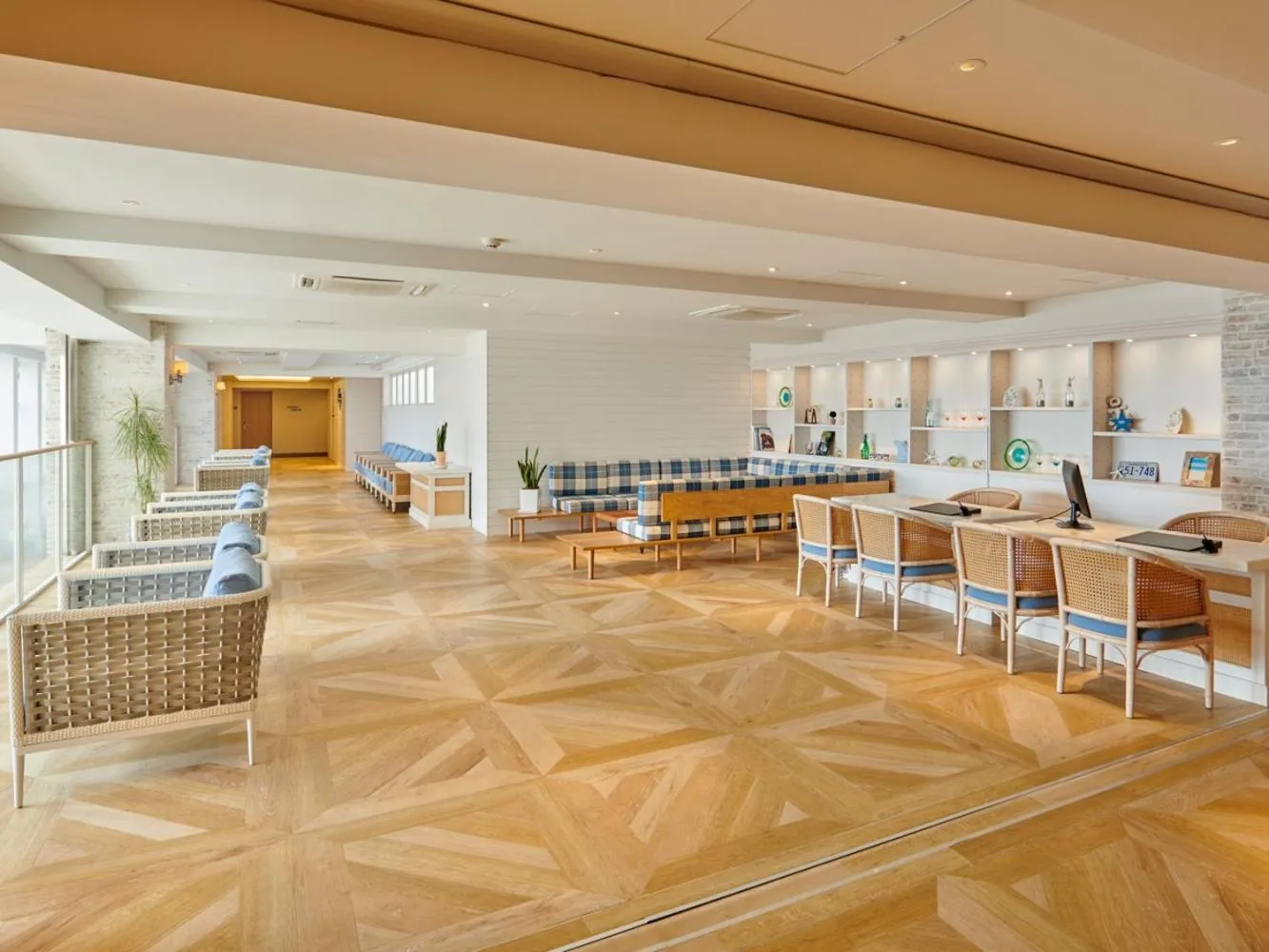 Lobby or reception in HOTEL SEABREEZE CORAL