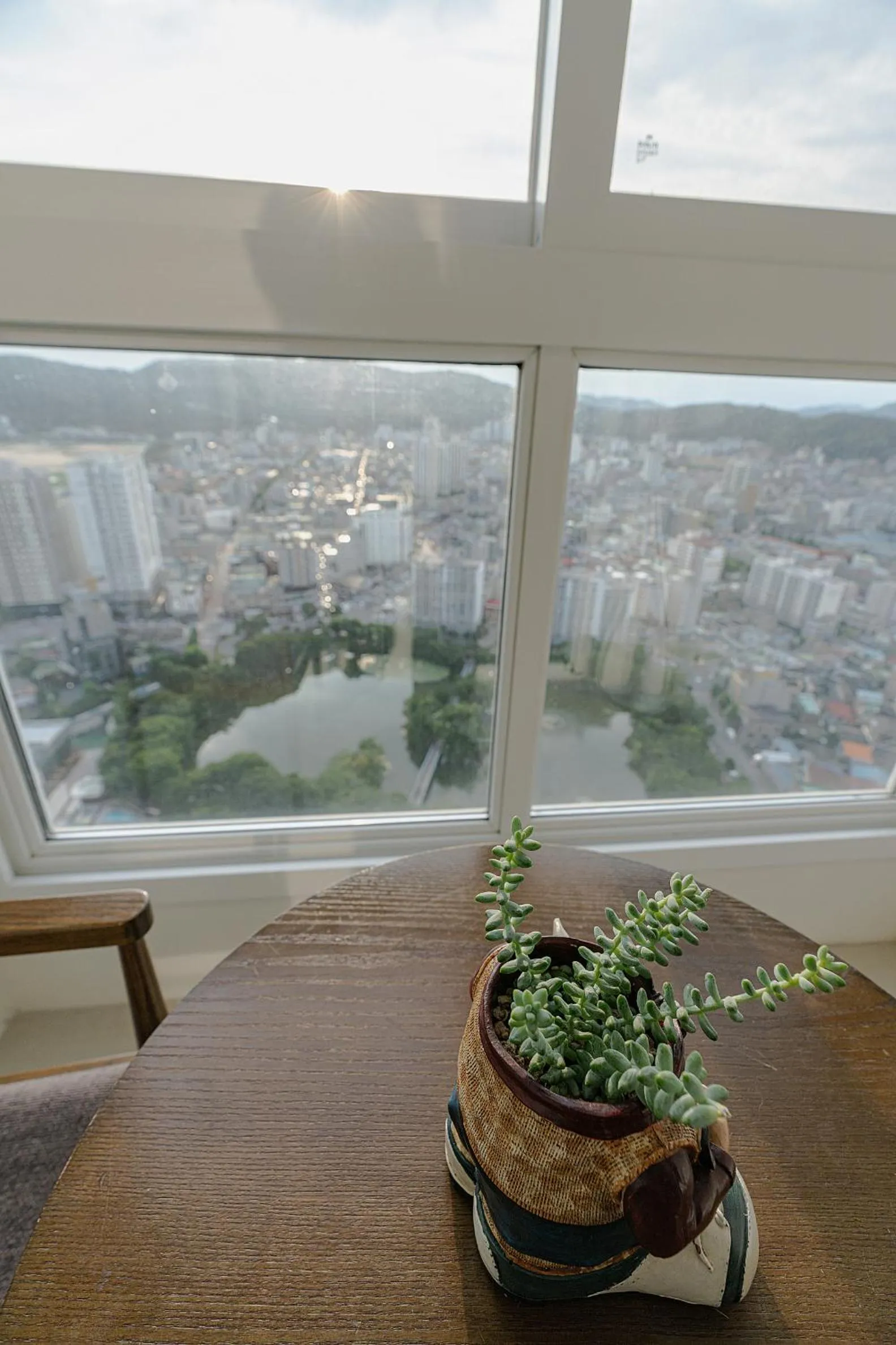 Lake view in Golden Planet Hotel