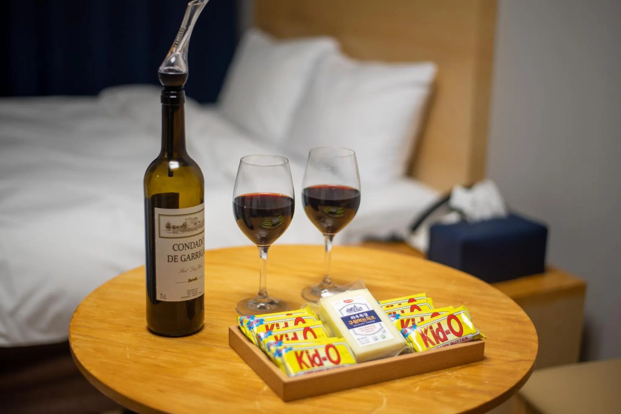 Bed in Golden Planet Hotel