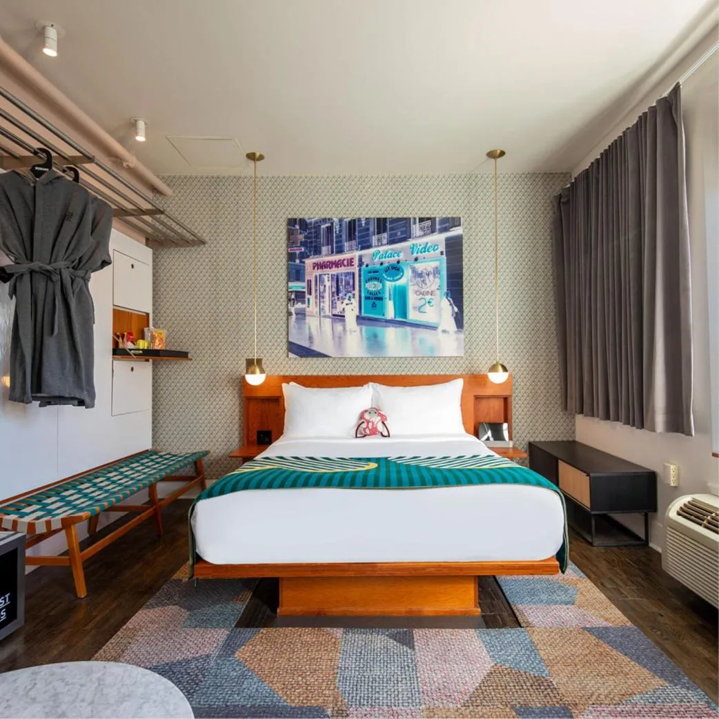 Bed in The Drake Hotel