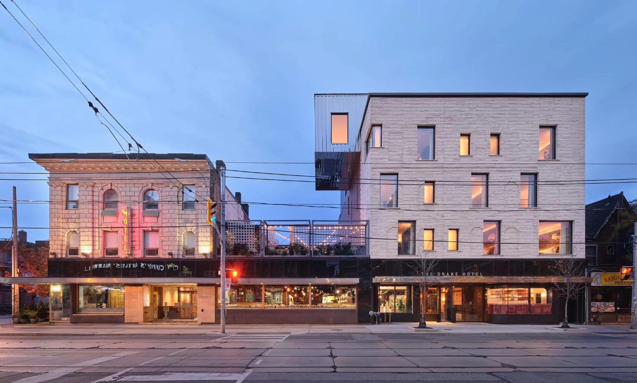 Property building in The Drake Hotel