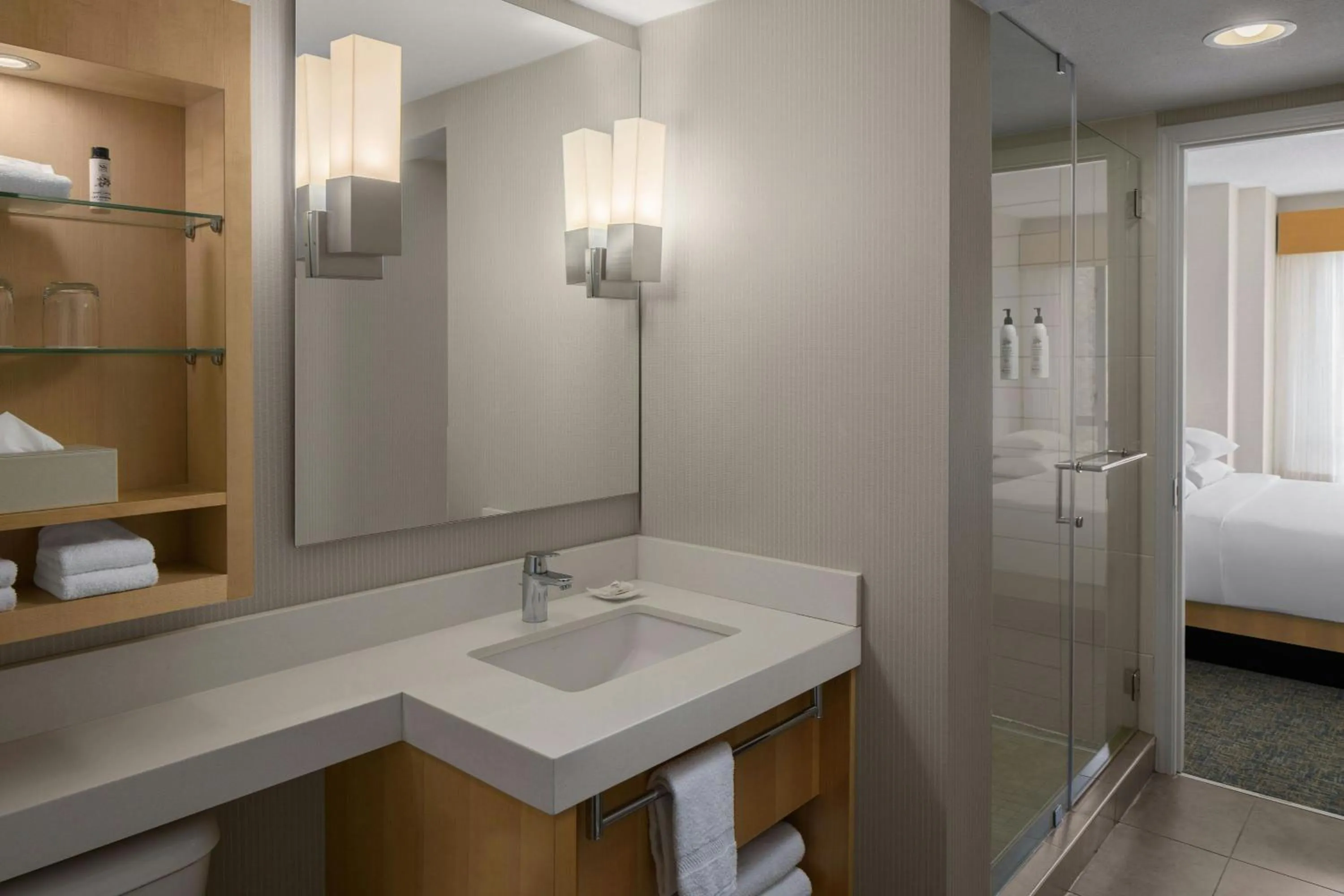 Bathroom, Bed in Delta Hotels by Marriott Whistler Village Suites