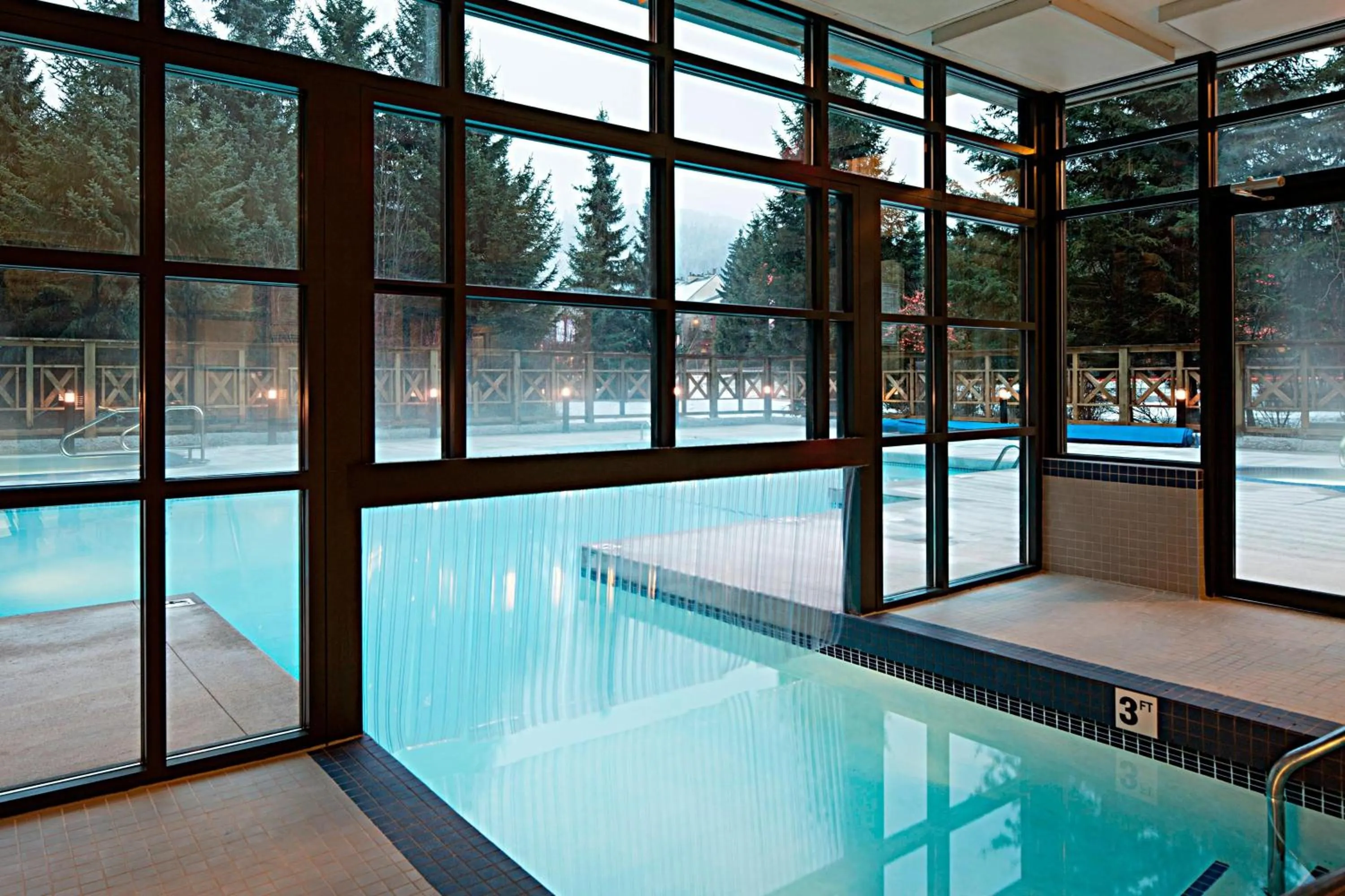 Swimming pool in Delta Hotels by Marriott Whistler Village Suites