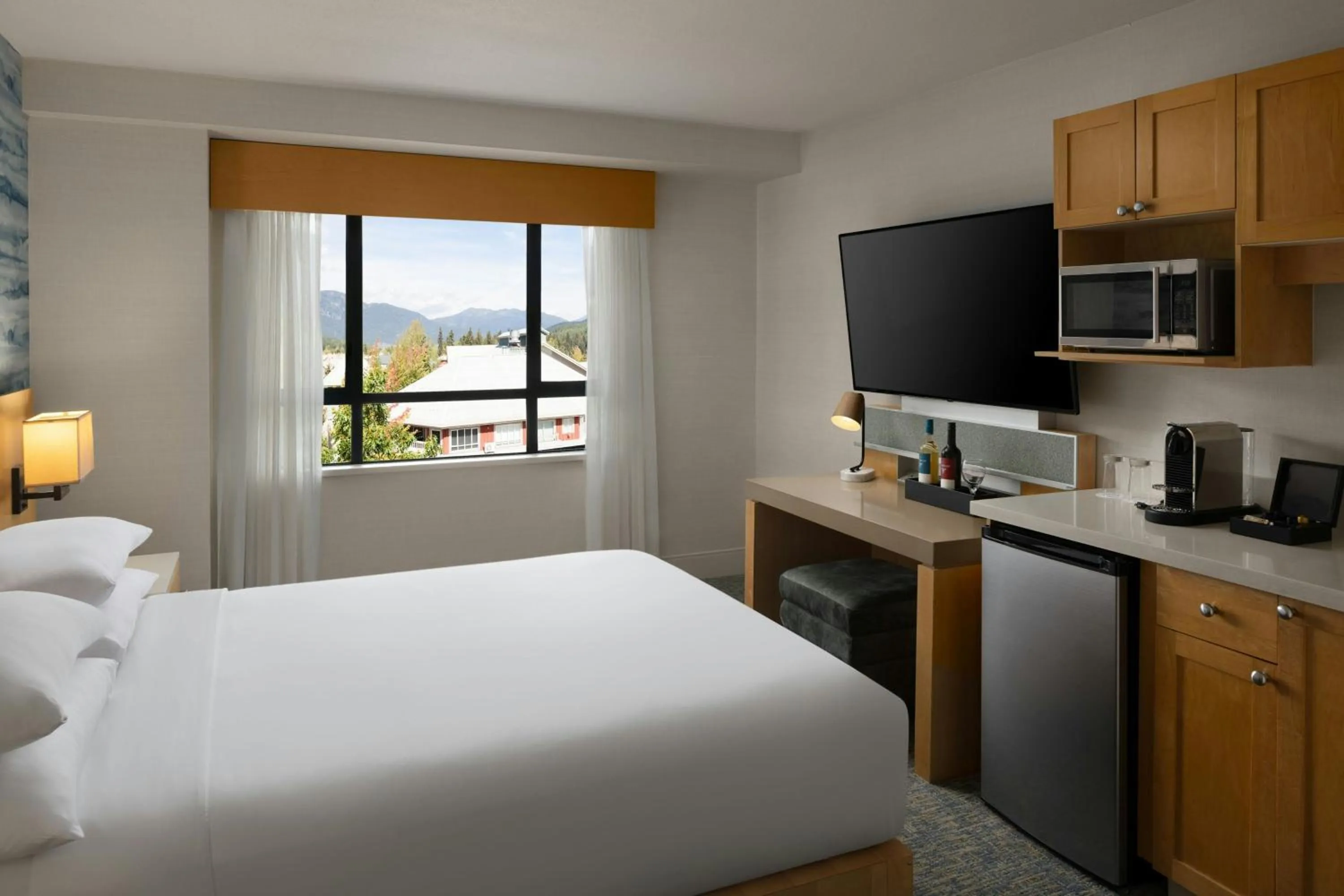 Photo of the whole room, Bed in Delta Hotels by Marriott Whistler Village Suites