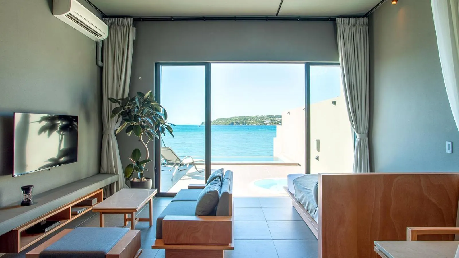 View (from property/room) in Feliz Villa Suite Kourijima View