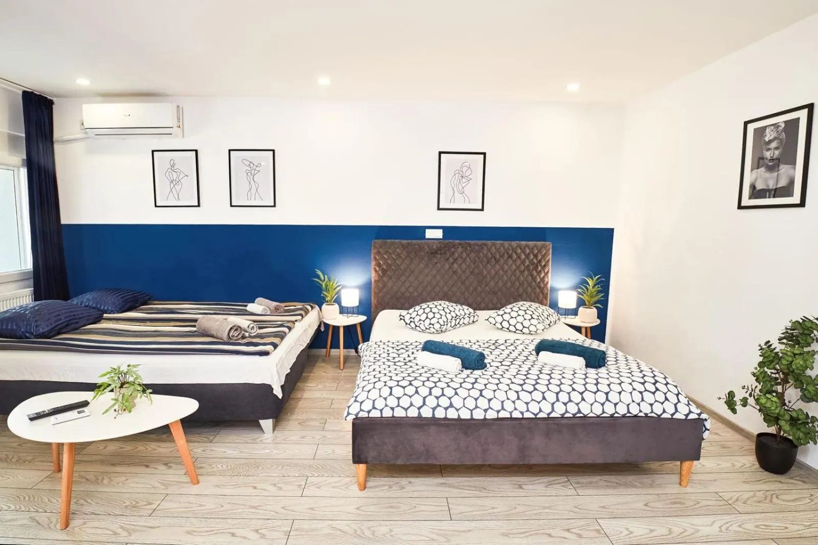 Bed in Marcos Apartments Victoriei - self check-in