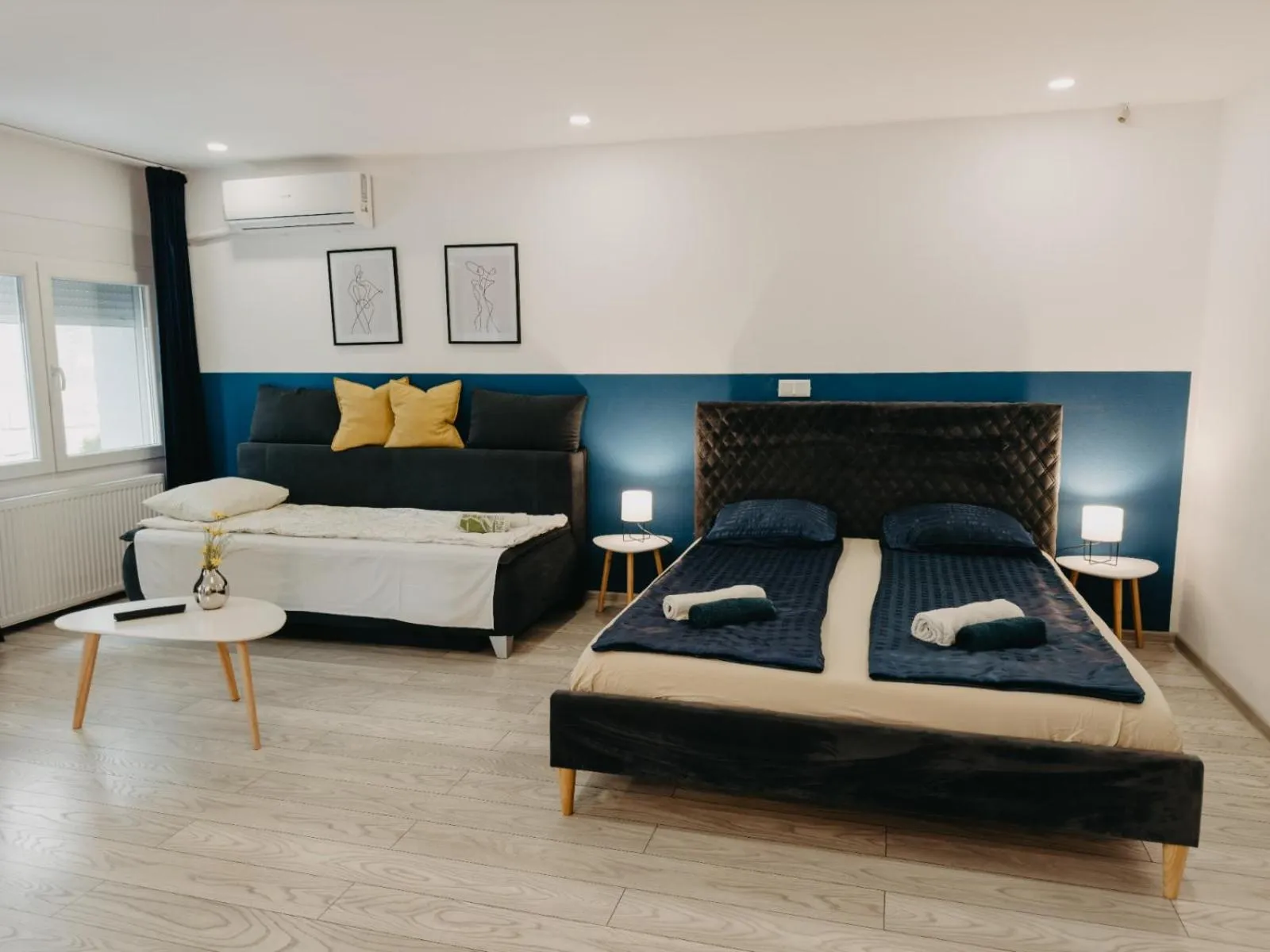 Bed in Marcos Apartments Victoriei - self check-in