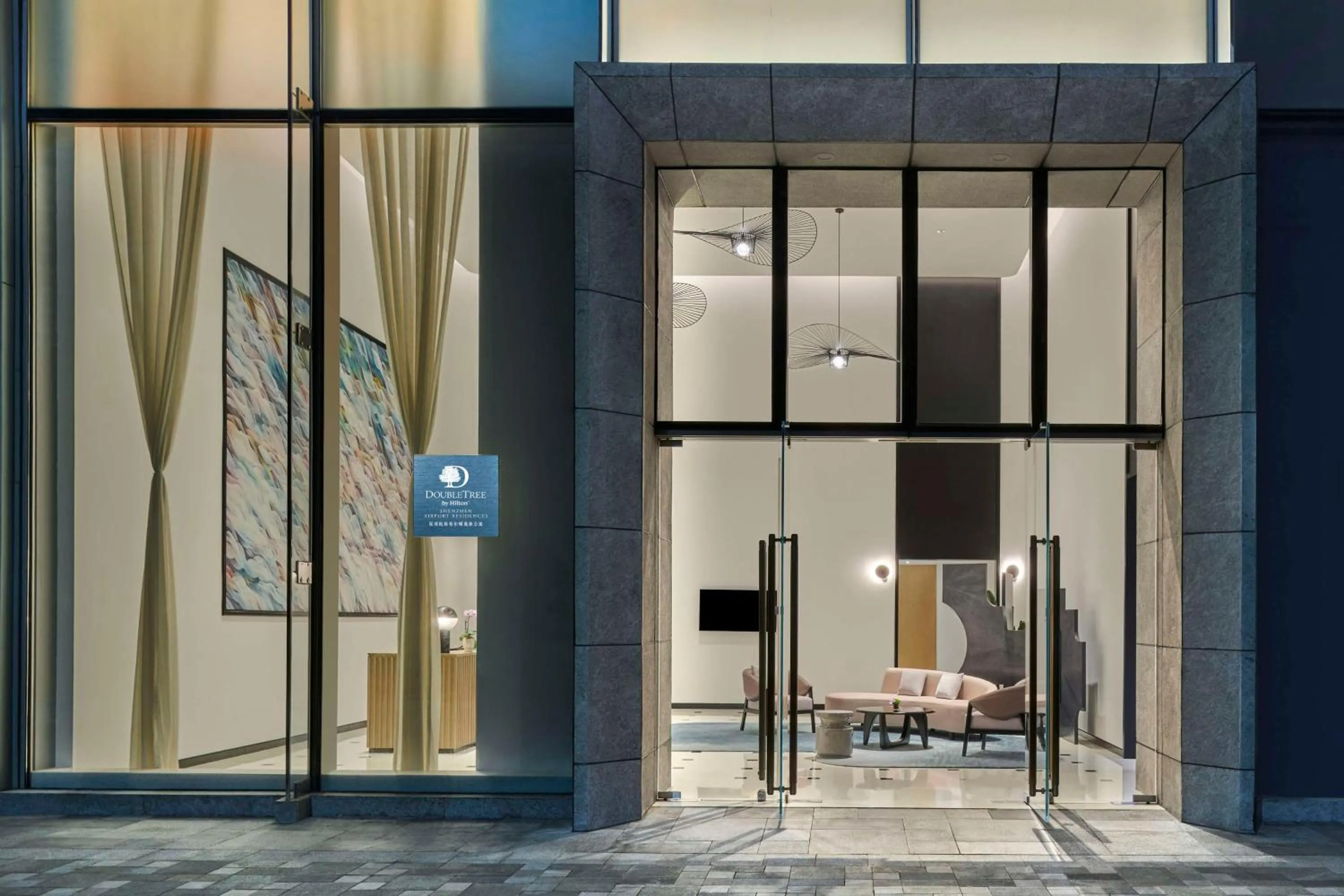 Lobby or reception in DoubleTree by Hilton Shenzhen Airport Residences
